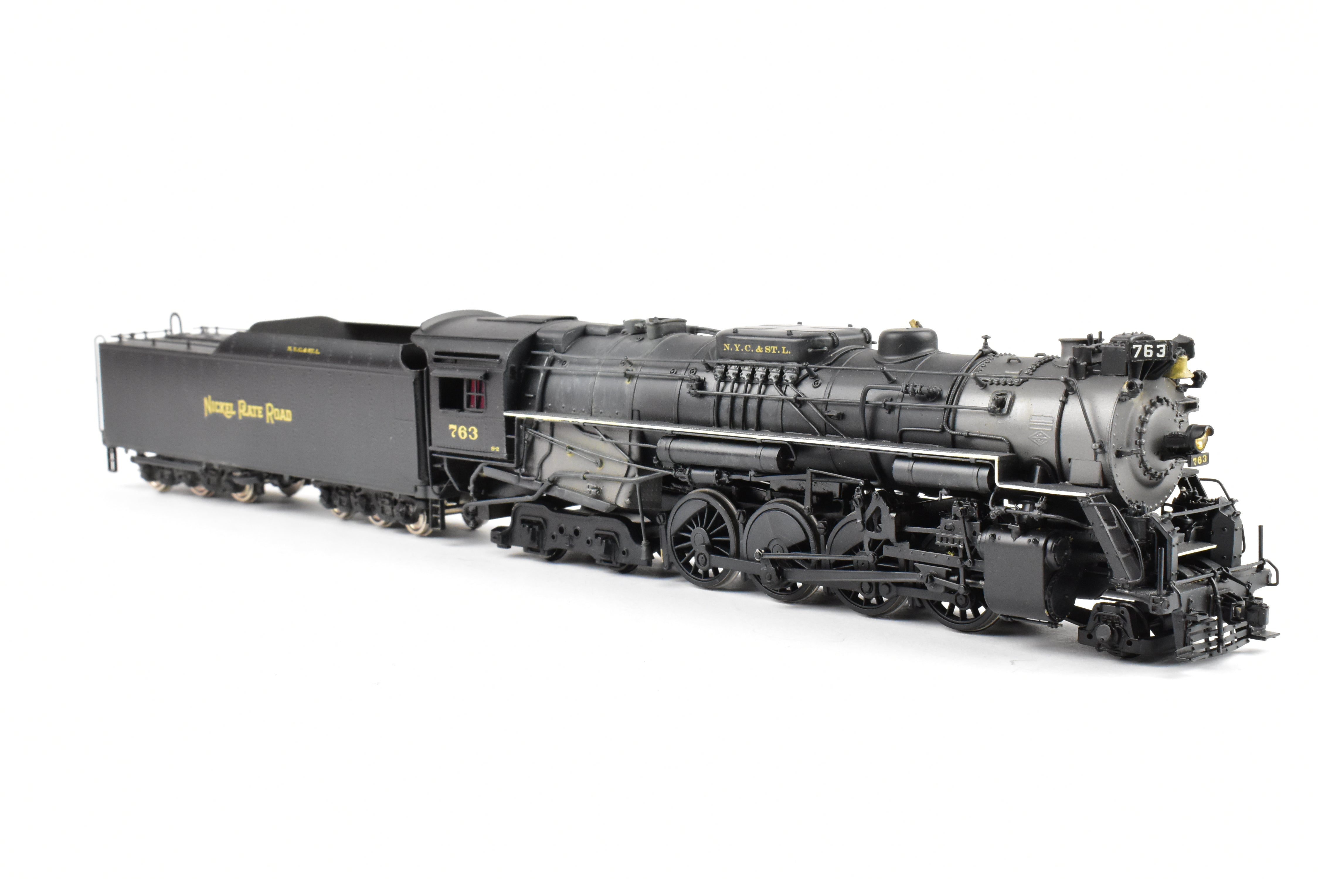 HO Brass Key Imports NKP Nickel Plate Road Weathered S-2/3 Class 2-8-4 Berkshire CP Model