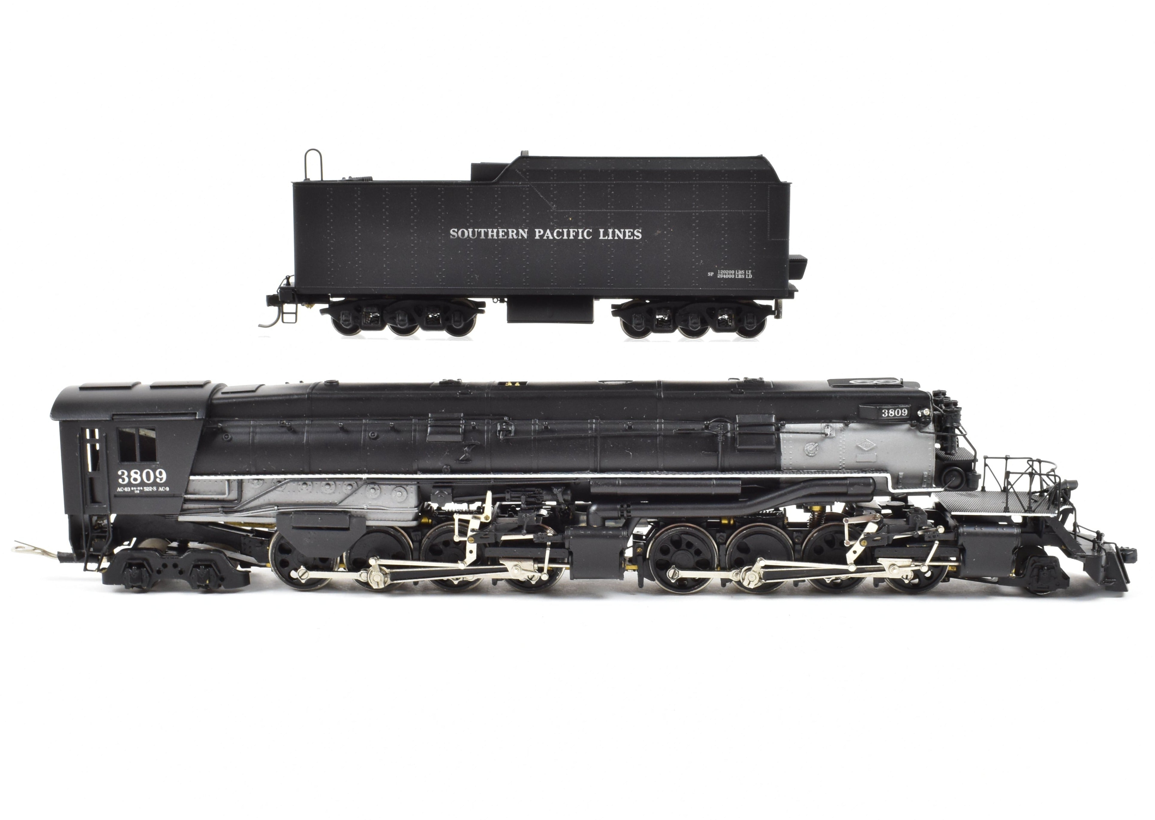 Custom Painted HO Brass Gem Models Southern Pacific AC - 9 2 - 8 - 8 - 4 Coal Version