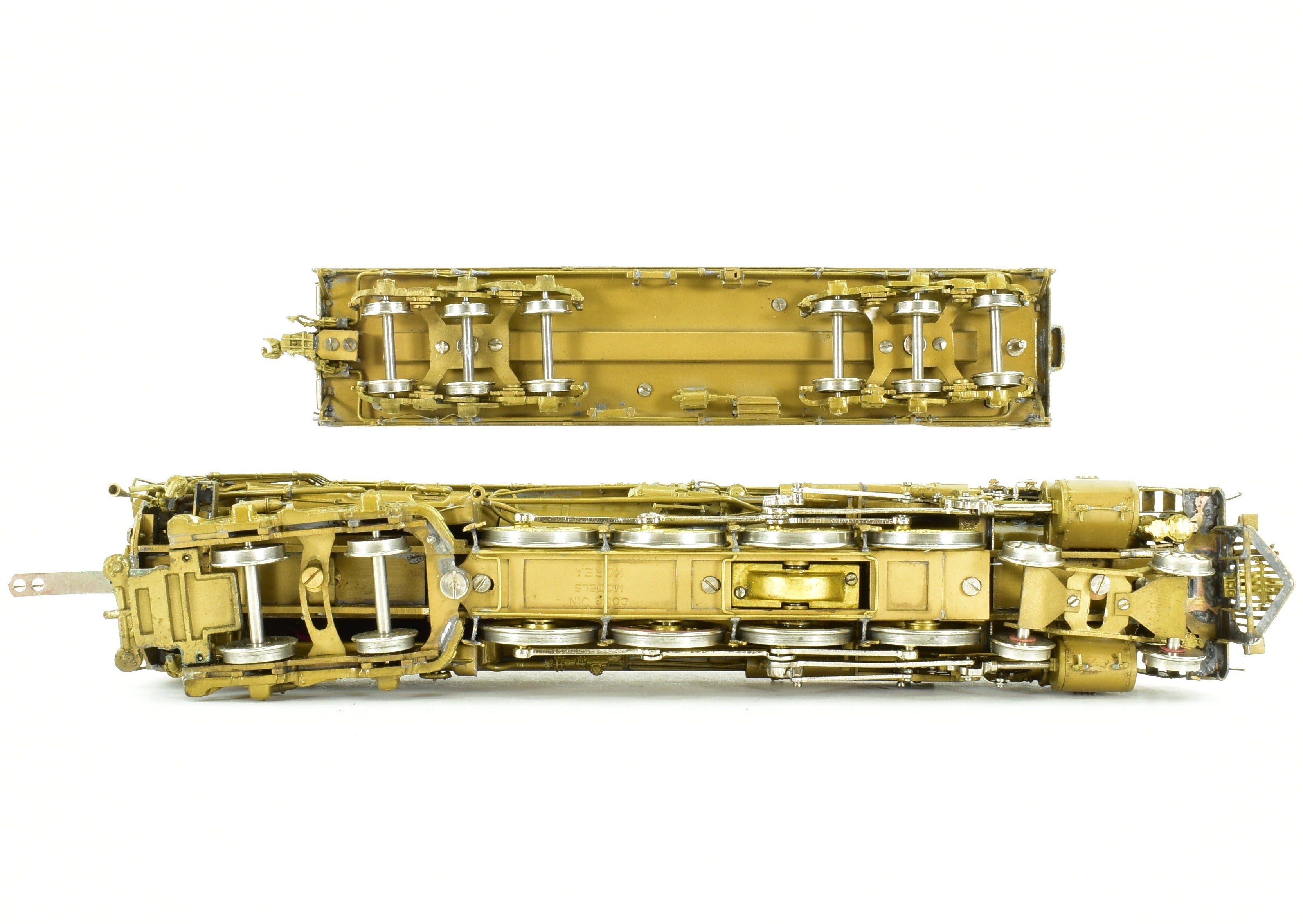 HO Scale Brass OMI C&O J-3 4-8-4 Locomotives #605 & 606, Sold As-Is