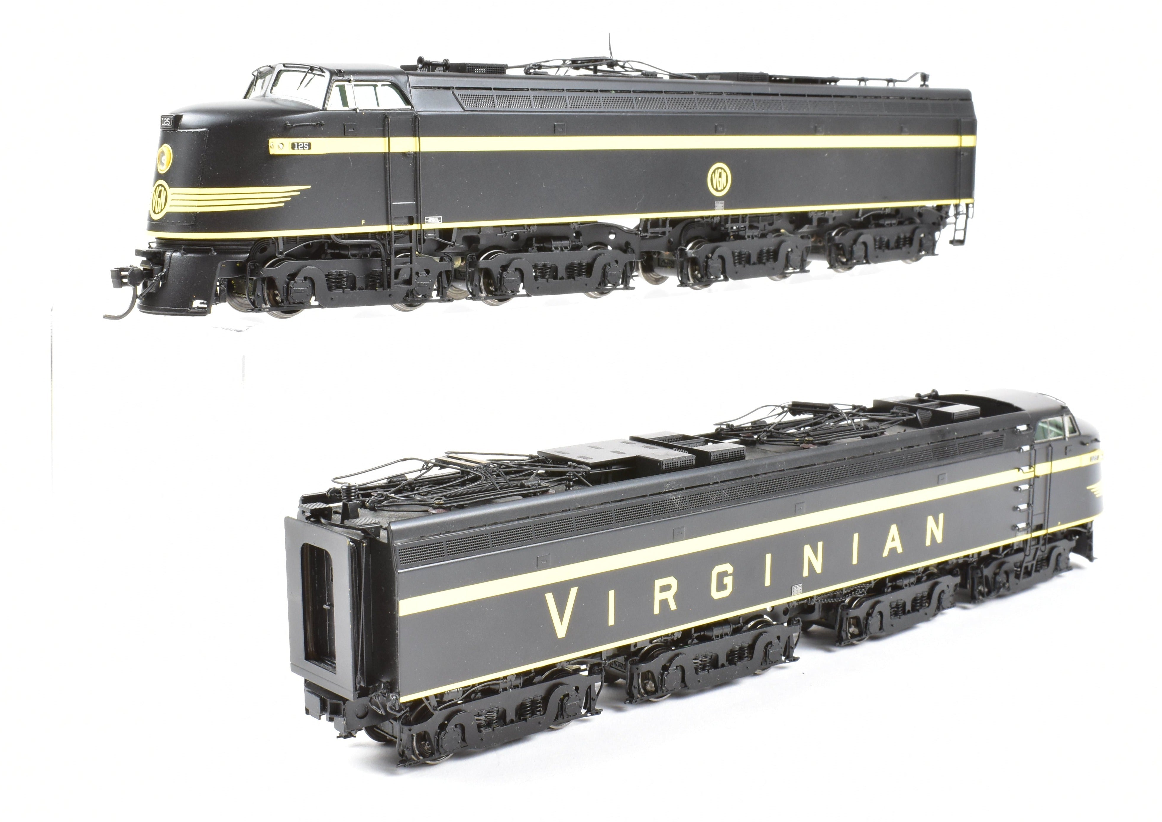 HO Brass GOC Virginian EL-2B Electric #125 Factory Painted DCC Locomotives