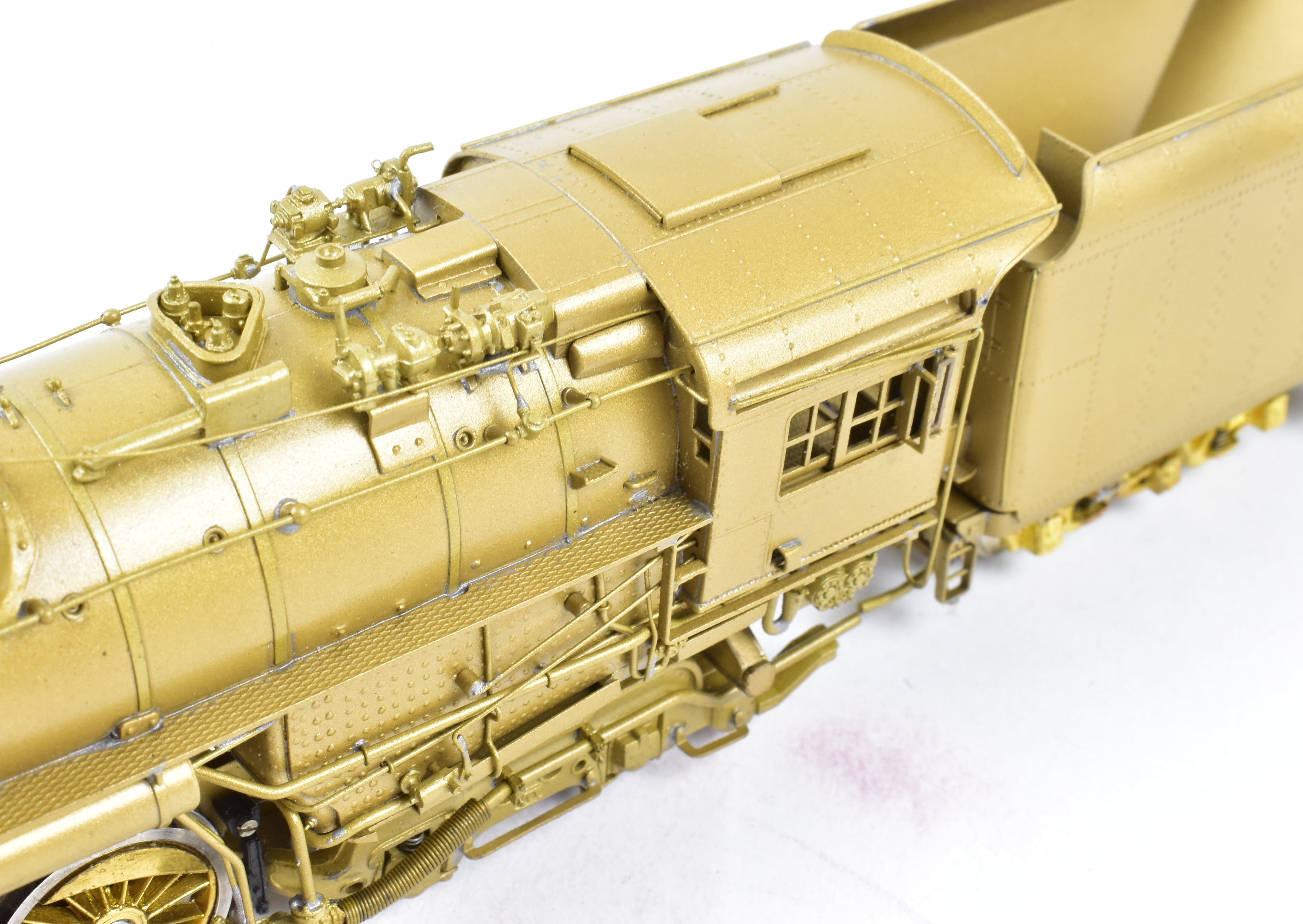HO Scale Brass Model Train - Overland Models, Inc. NKP - Nickel Plate Road S-2 2-8-4 Berkshire Steam Locomotive Replica