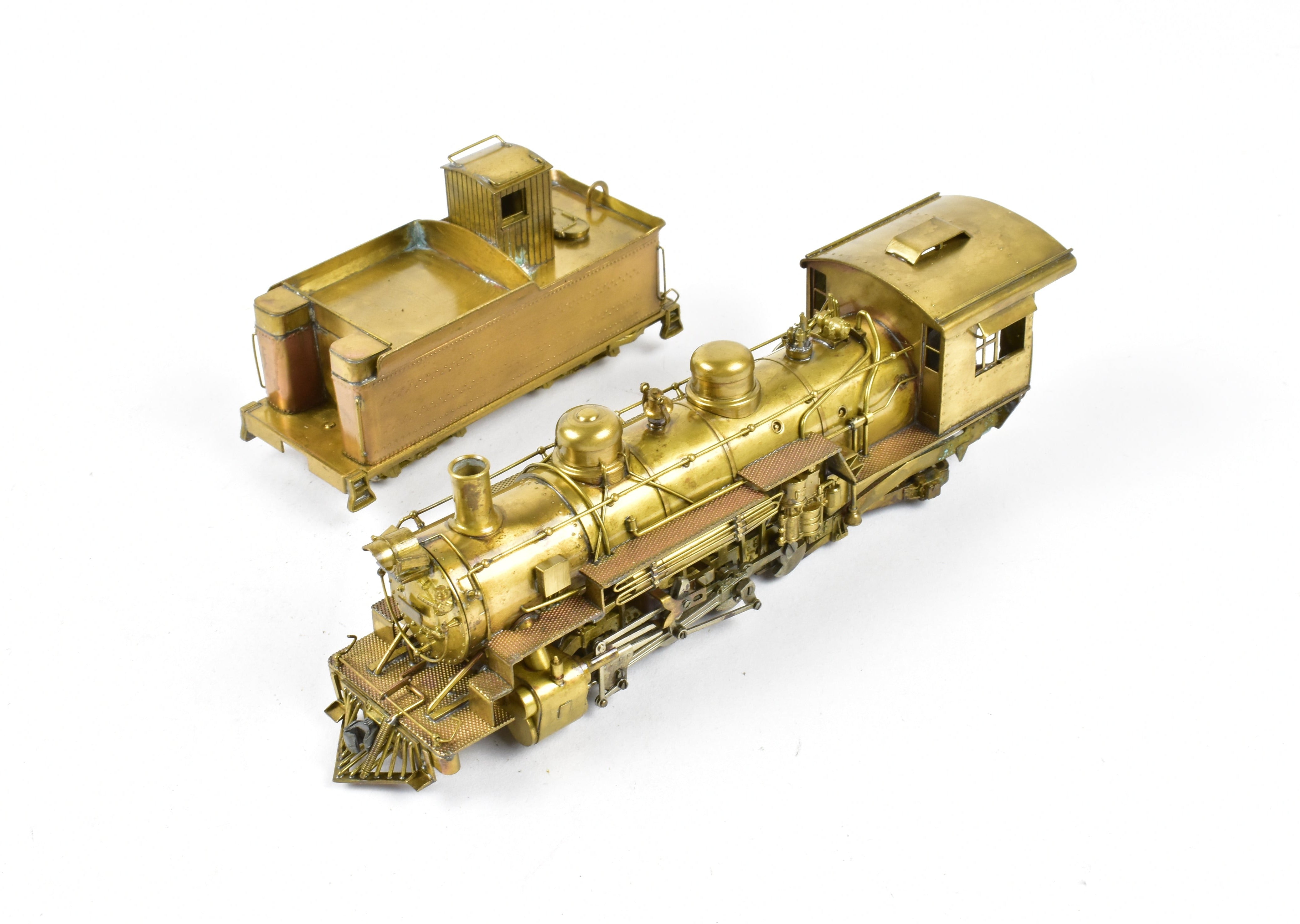 HOn3 Scale Brass PFM - United D&RGW - Denver & Rio Grande Western Class K - 37 2 - 8 - 2 Mikado Model Train