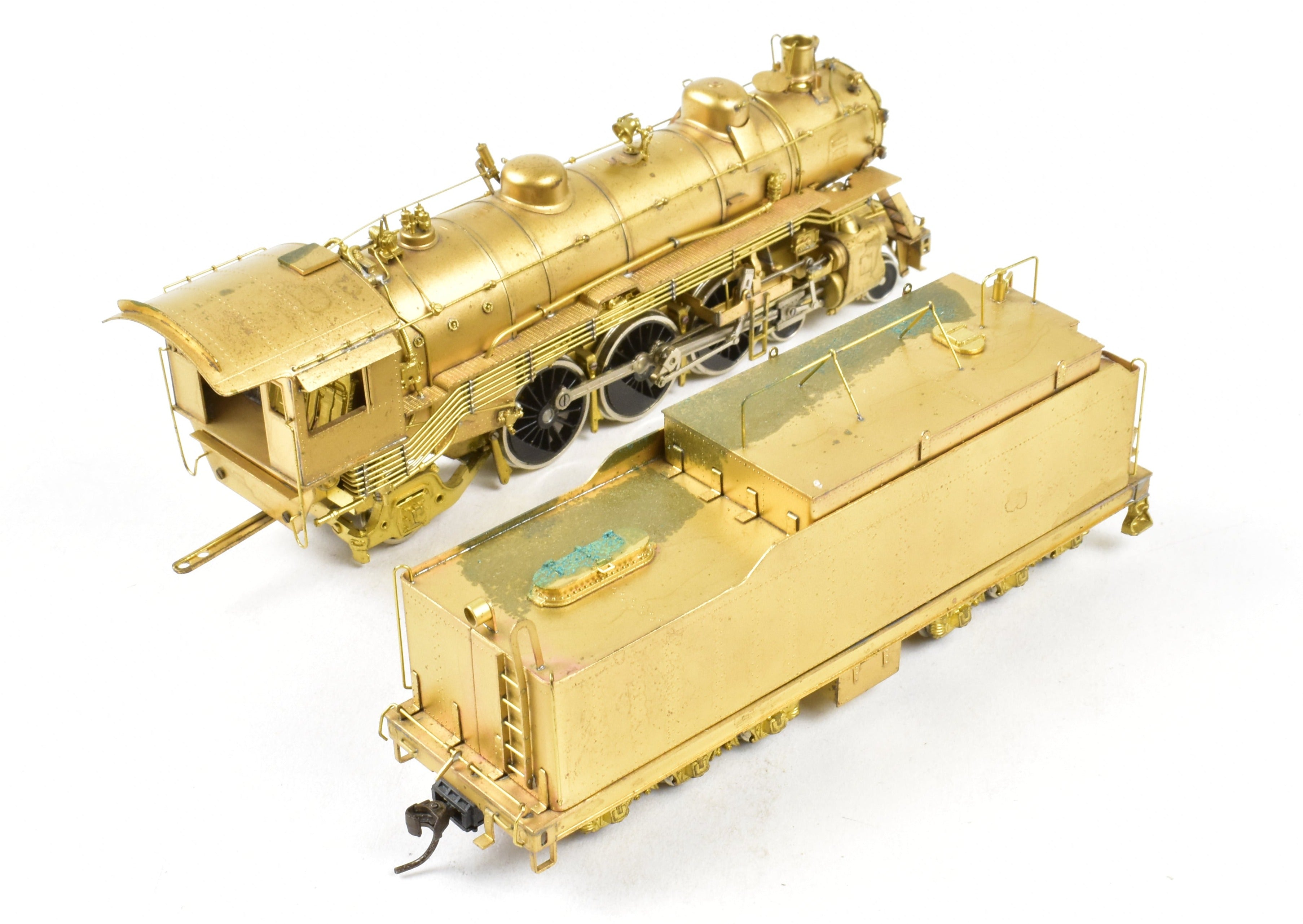 HO Scale Brass Hallmark Models Missouri Kansas Texas 4-6-2 H-3A Pacific Steam Locomotive Model