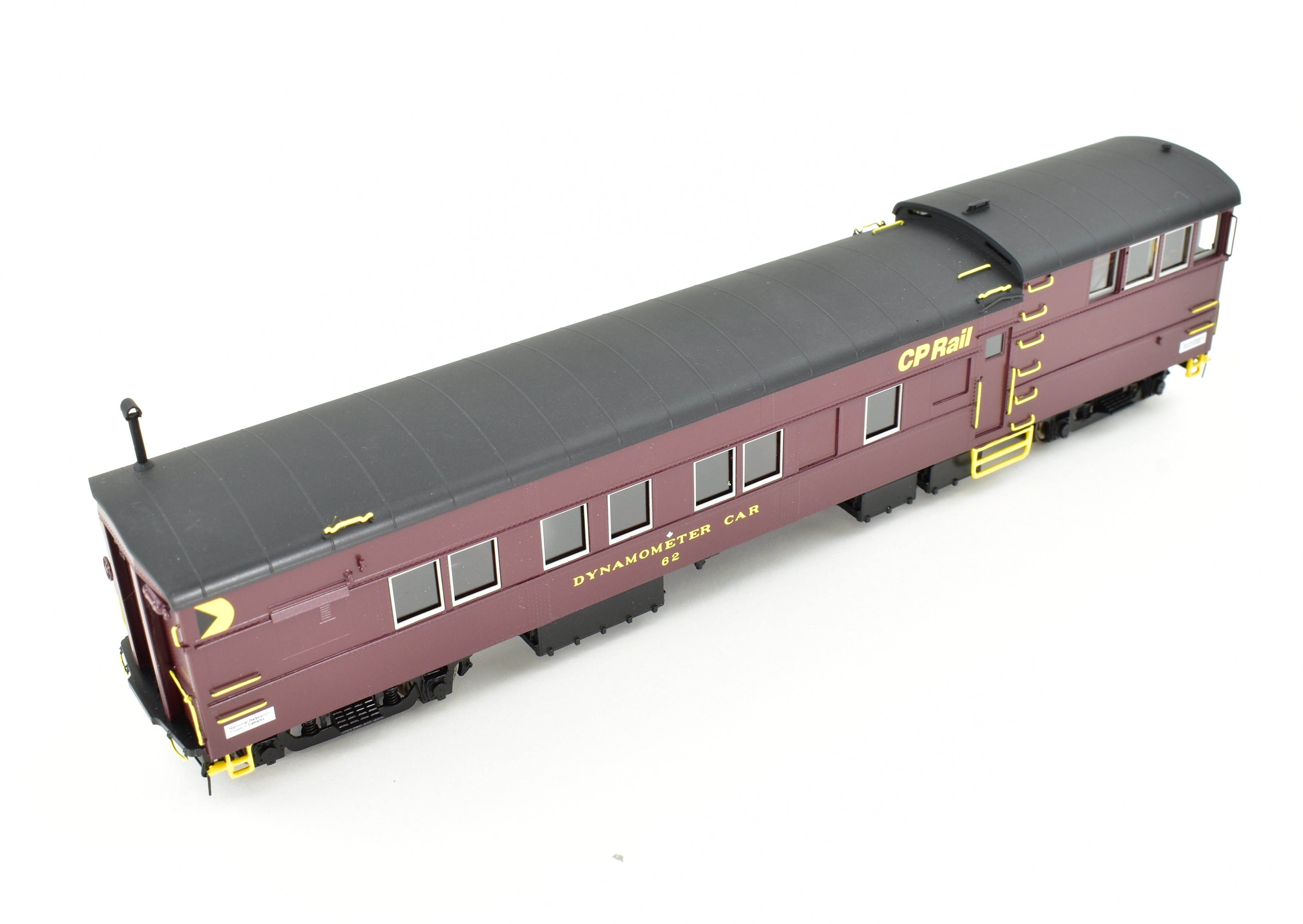 HO Brass OMI Canadian Pacific Rail Dynamometer Car FP 1993 Era Model