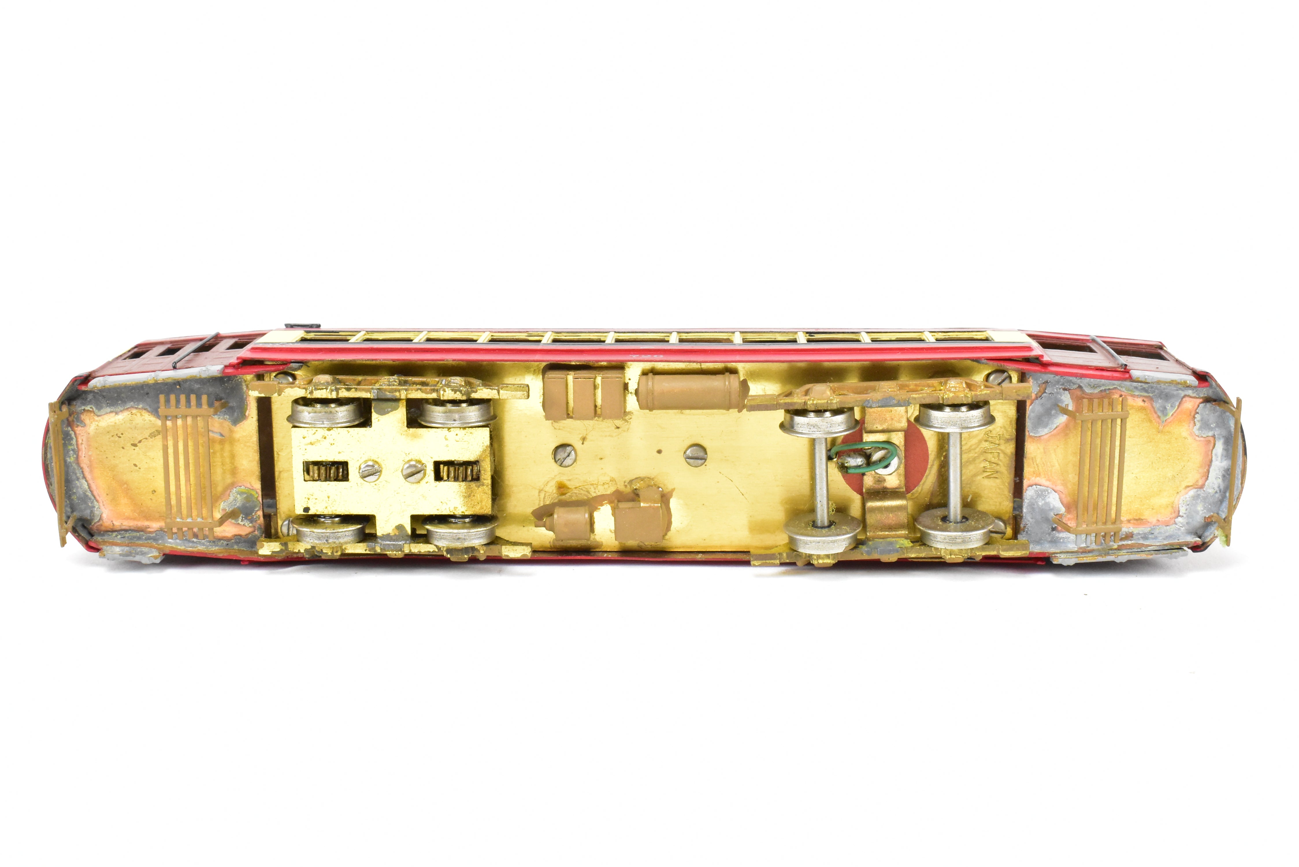HO Scale Brass Chicago Surface Lines Pullman Car Model - Fairfield Models 343 CSL Custom Painted with Road Number 726
