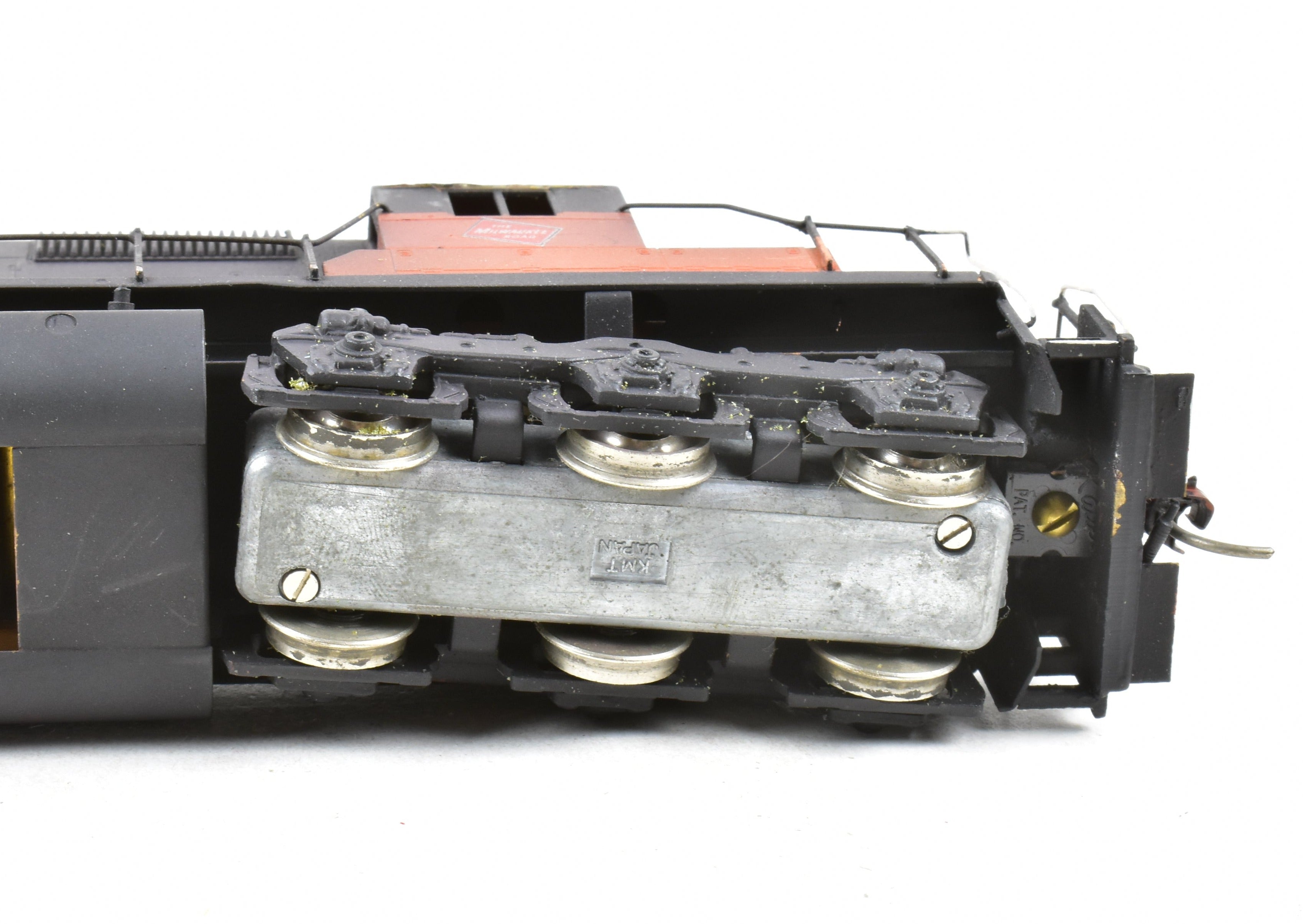 Custom Painted HO Brass Alco MILW - Milwaukee Road EMD SD40 Diesel No. 167