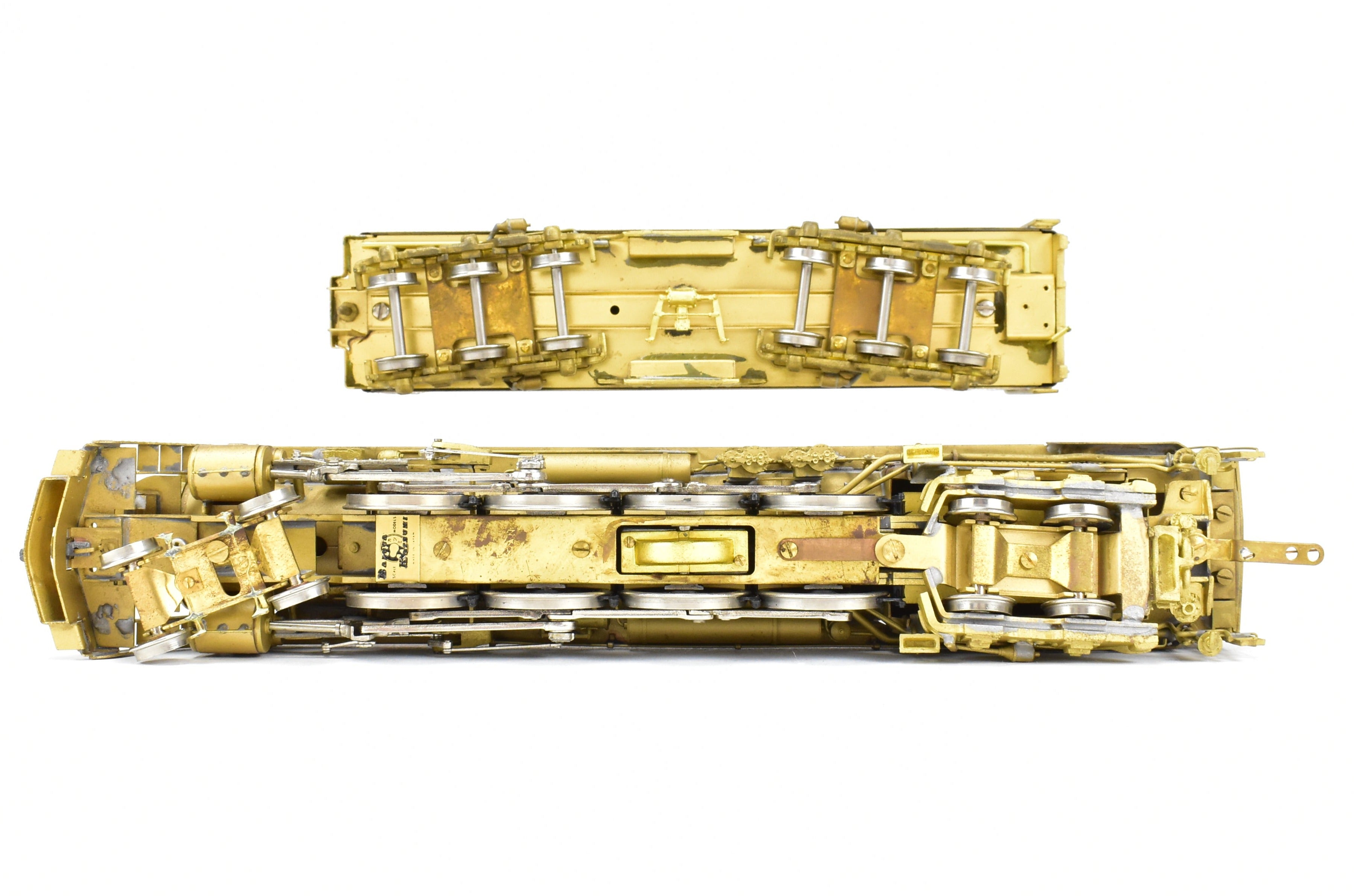 HO Scale Brass Balboa Southern Pacific GS - 4 4 - 8 - 4 Steam Locomotive Model with Detachable Skirts