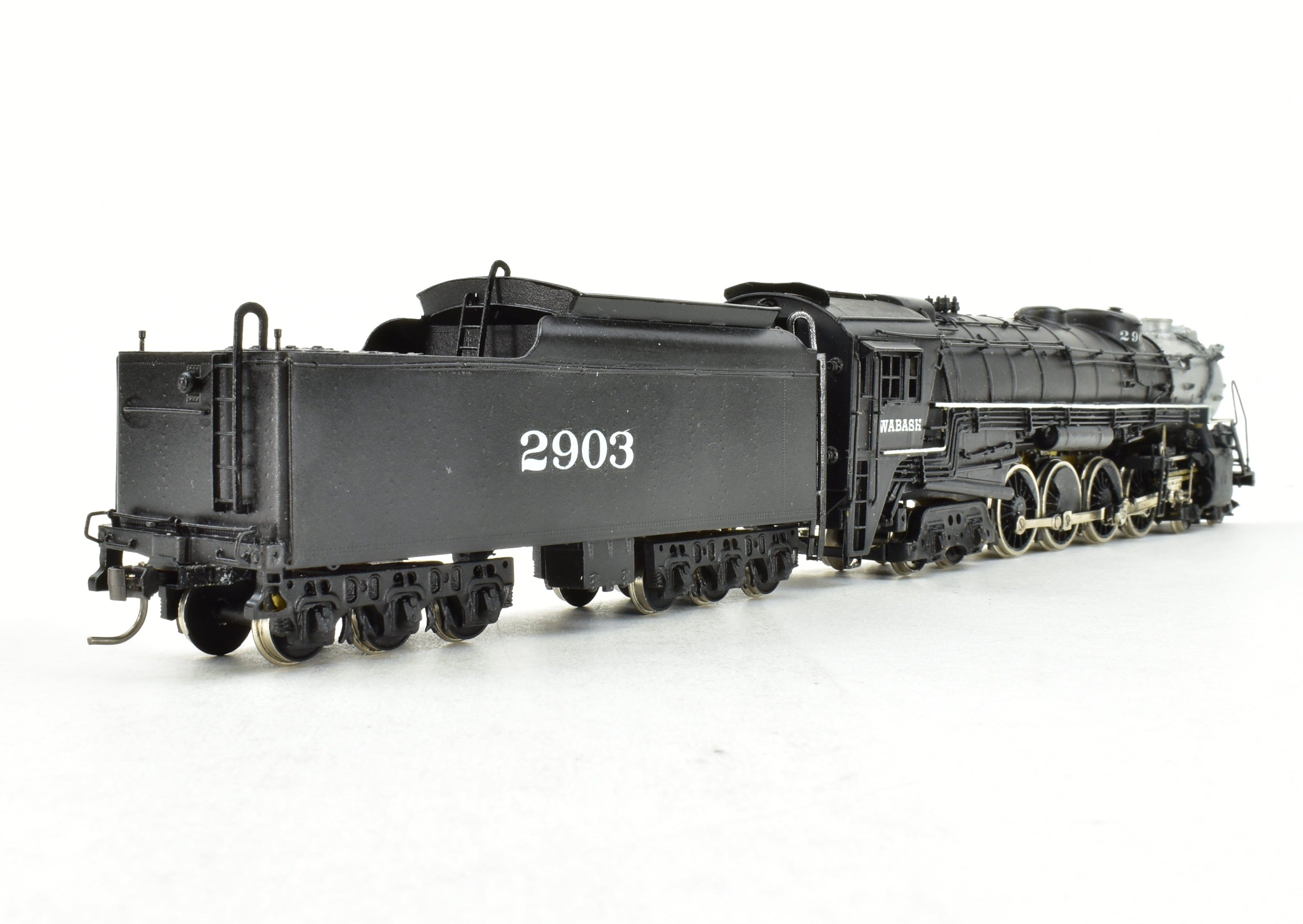 HO Brass Hallmark WAB - Wabash O - 1 Class 4 - 8 - 4 Custom Painted Locomotive #2903