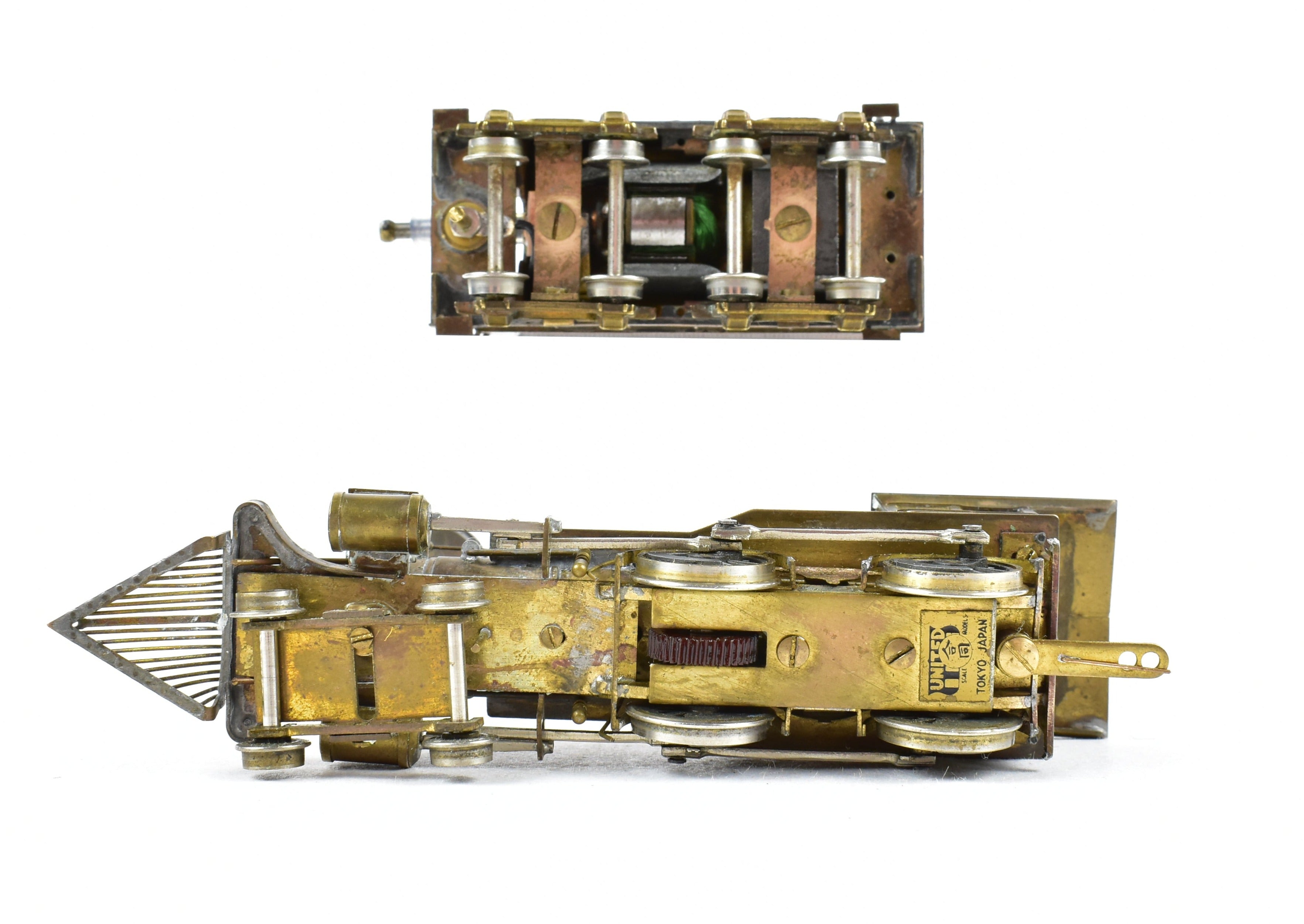 HO Scale Brass PFM - United Virginia & Truckee 4-4-0 Steam Locomotive Reno No. 11 Model Train