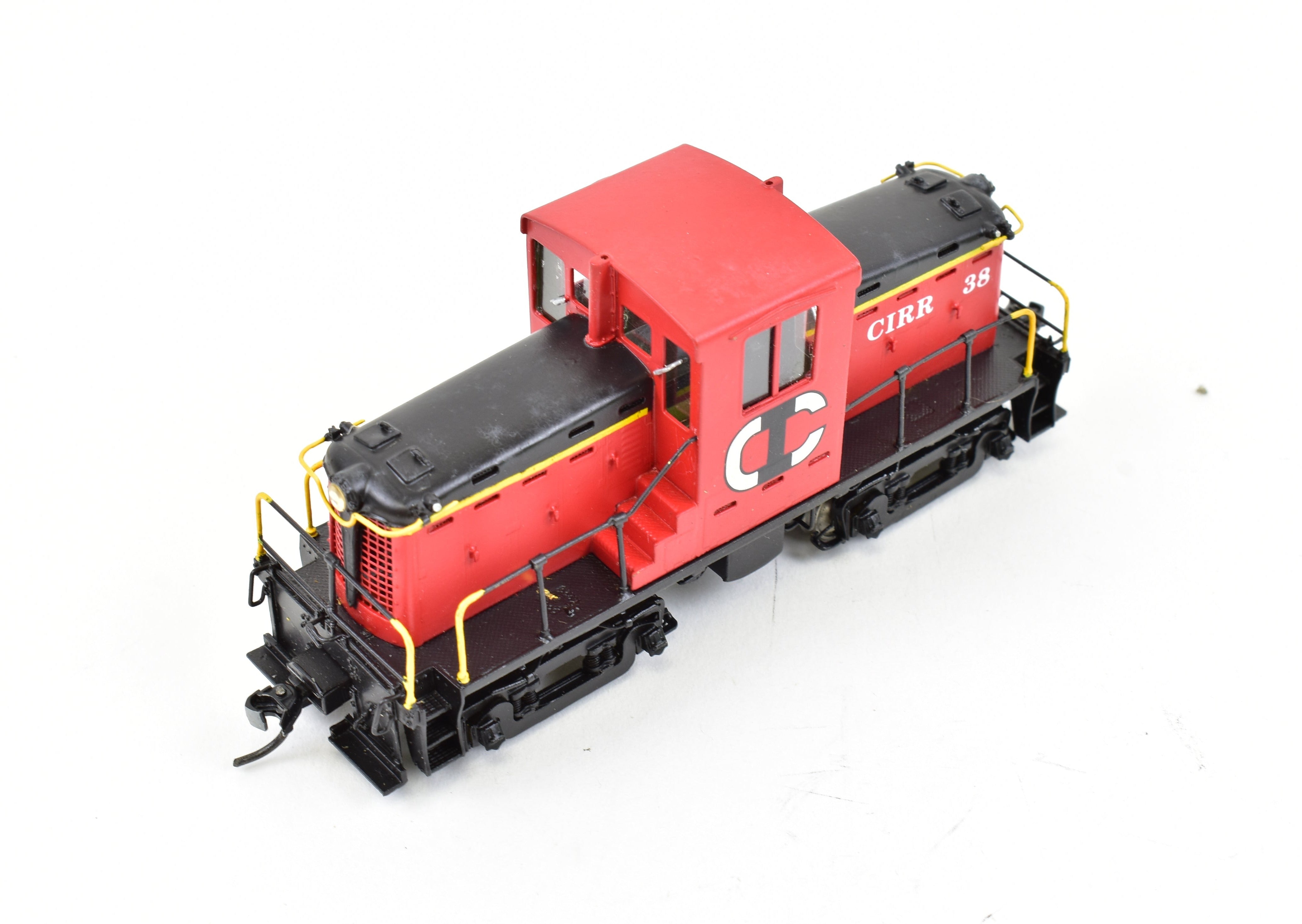 HO Scale Brass OMI - Overland Models Inc. MILW - Milwaukee Road USAX - U.S. Army 44 - DE - 18 Whitcomb Switcher Model with Custom Painted Fictional Road Design