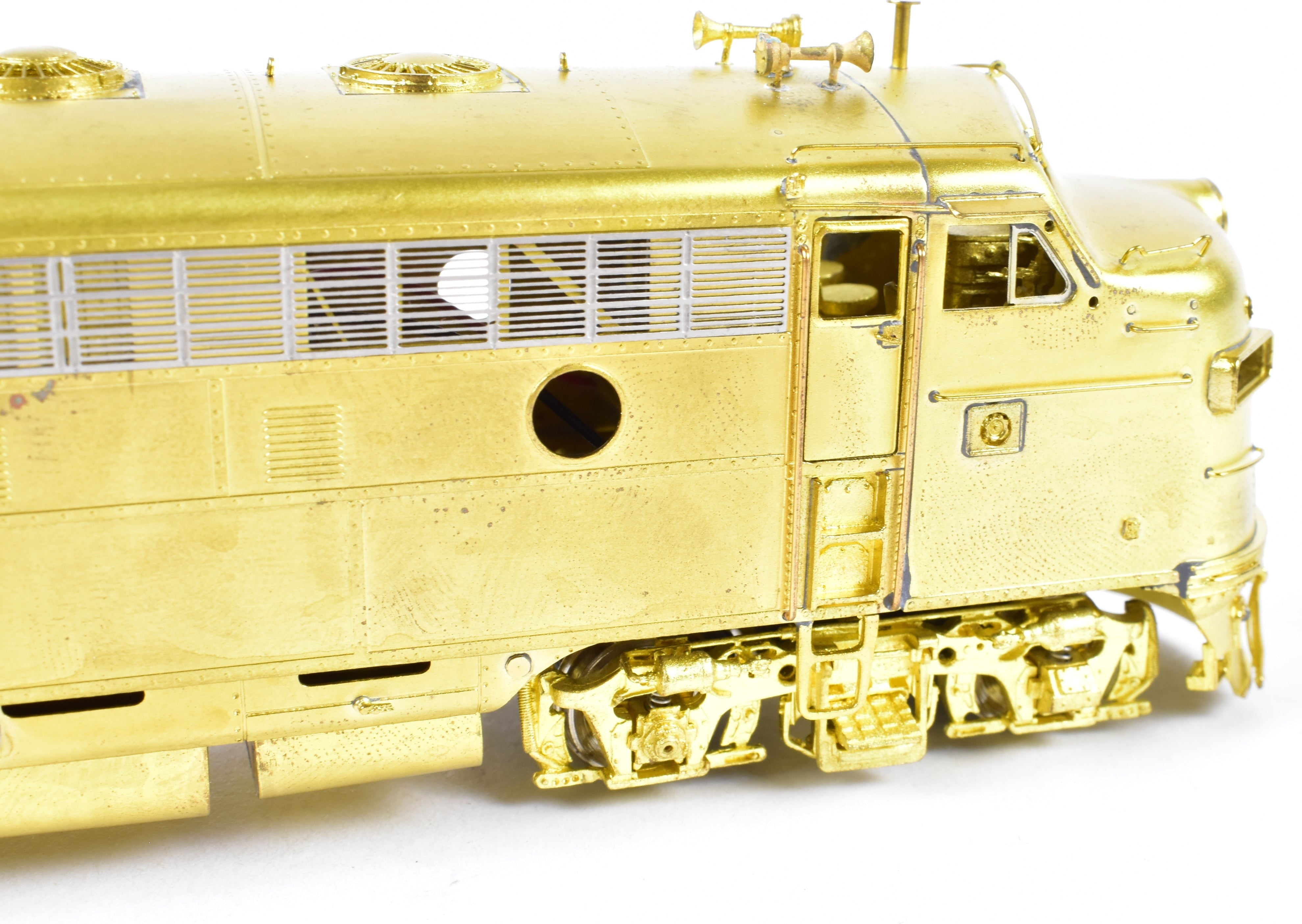 1960s Western Pacific EMD F7A Nos. 913A, D - 921A, D HO Brass Model by Overland Models Inc.