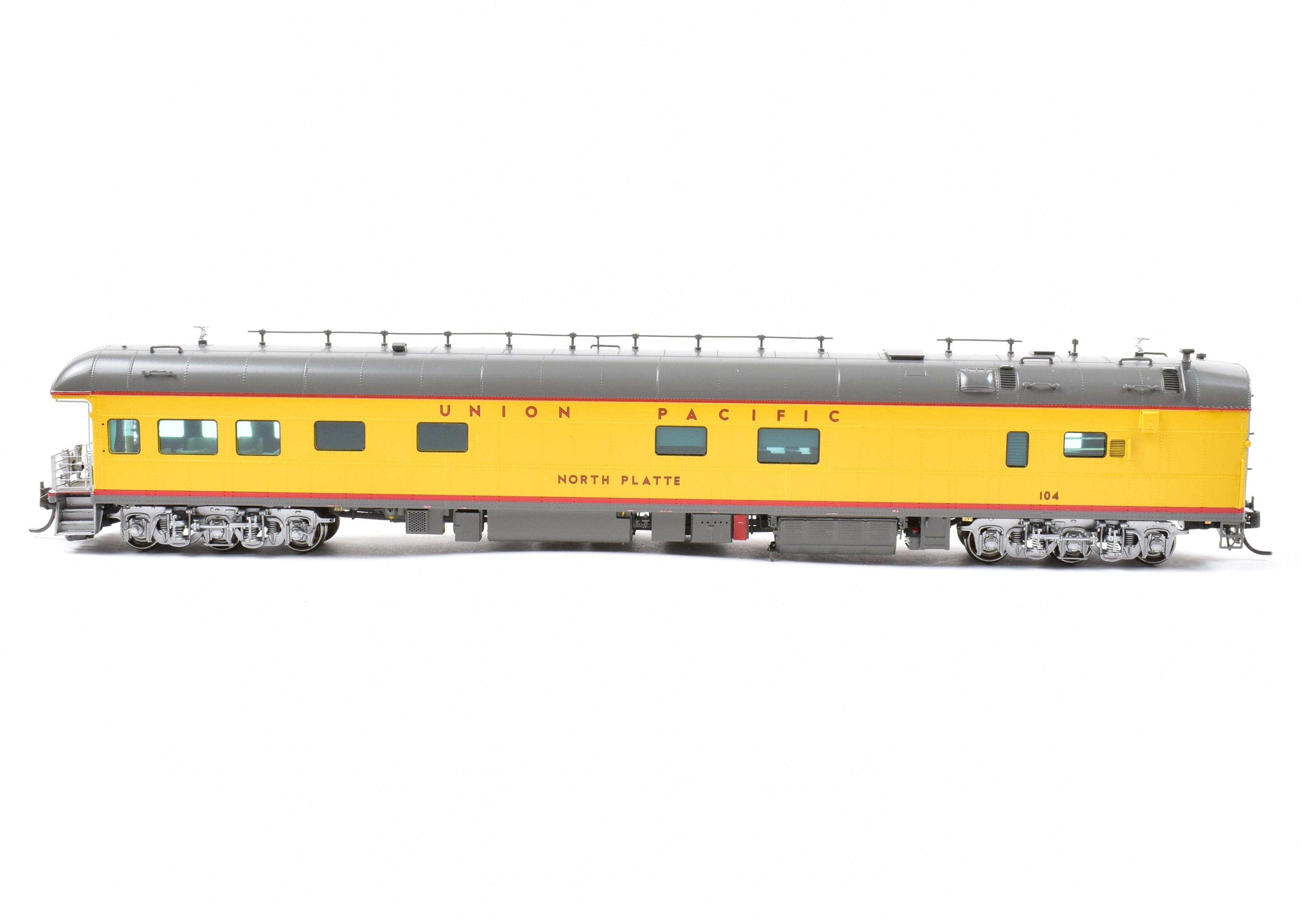 HO Scale Brass Union Pacific North Platte Business Car FP No. 104 by OMI