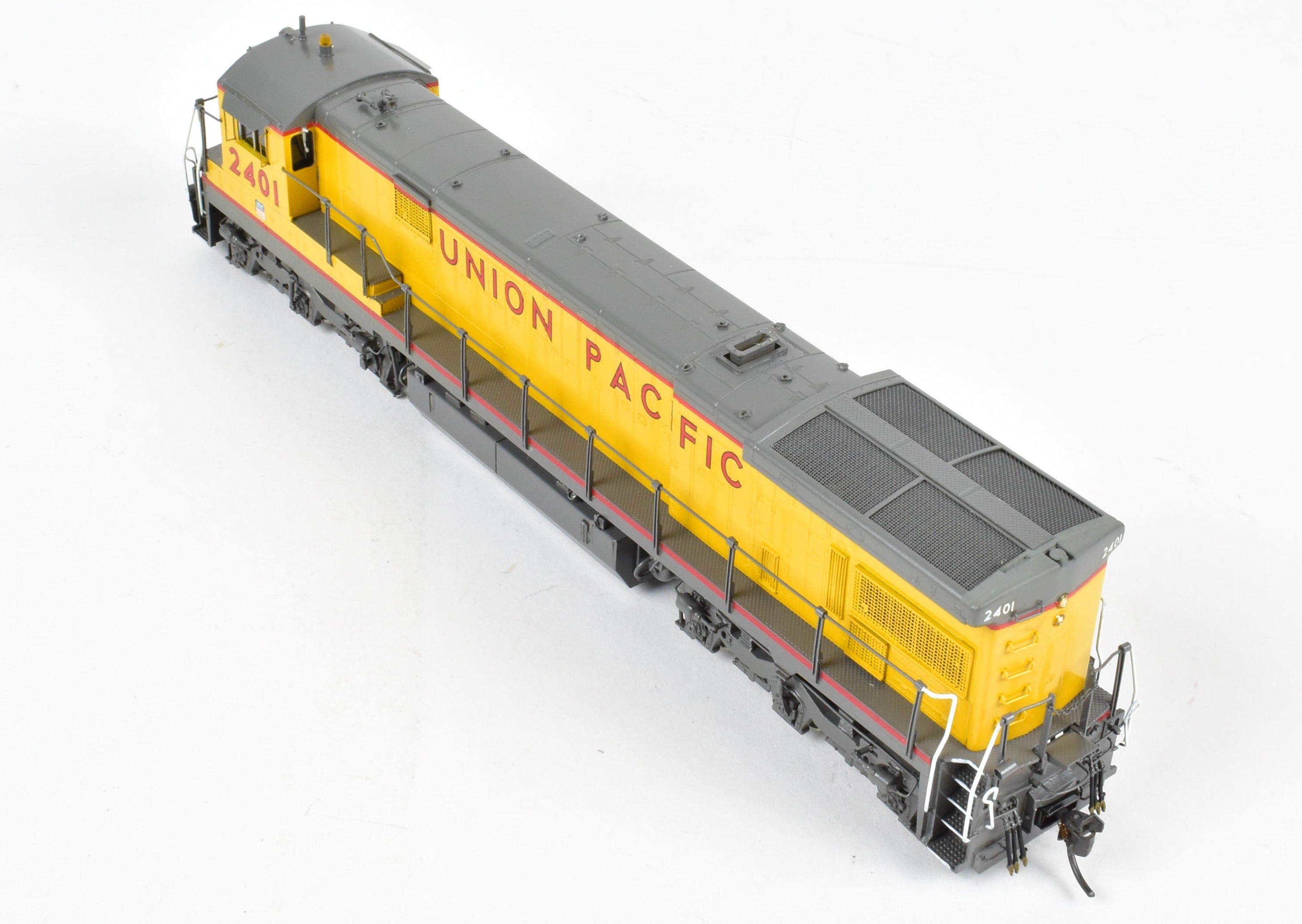 HO Brass OMI Union Pacific GE C30 - 7 FP 1990s Era Factory - Painted No. 2401 Model