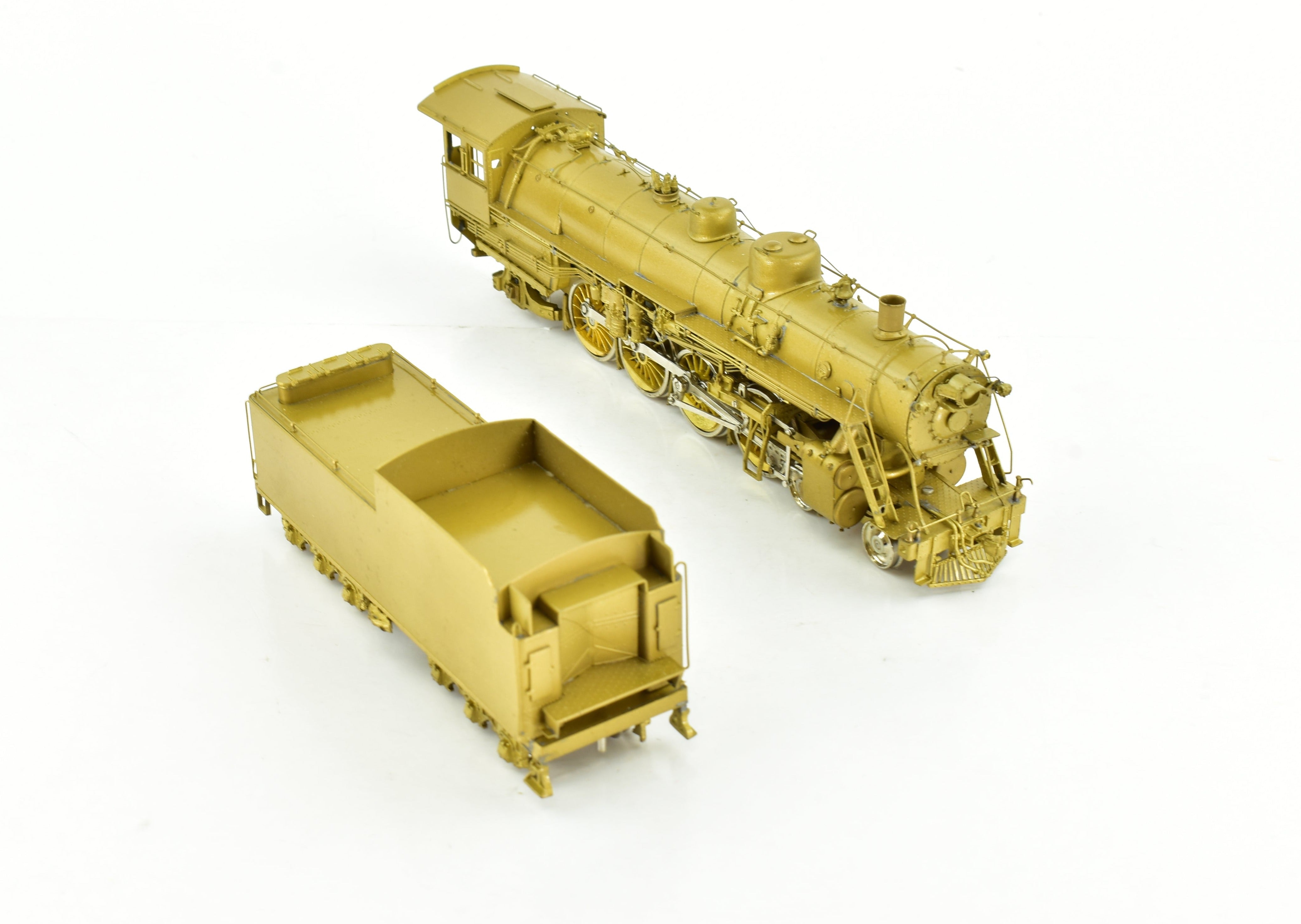 HO Brass OMI Overland Models CB&Q Burlington Route B-1A 4-8-2 Well-Detailed Model