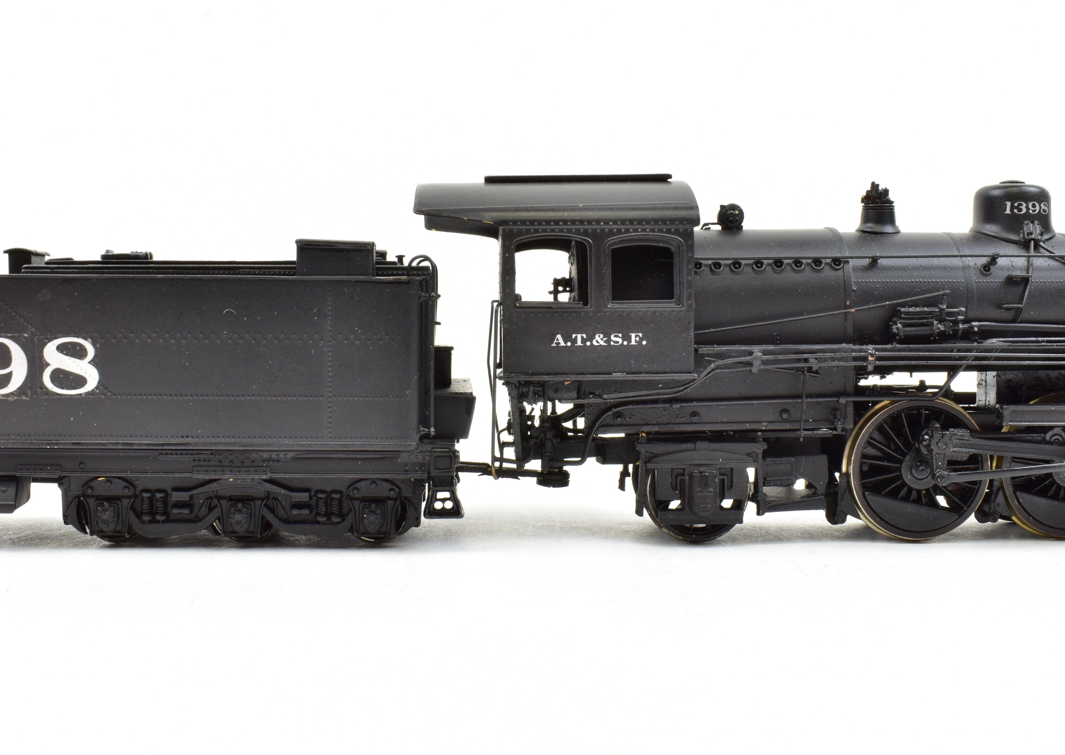 HO Brass ATSF - Santa Fe 4-4-6-2 Custom Painted Model by Westside