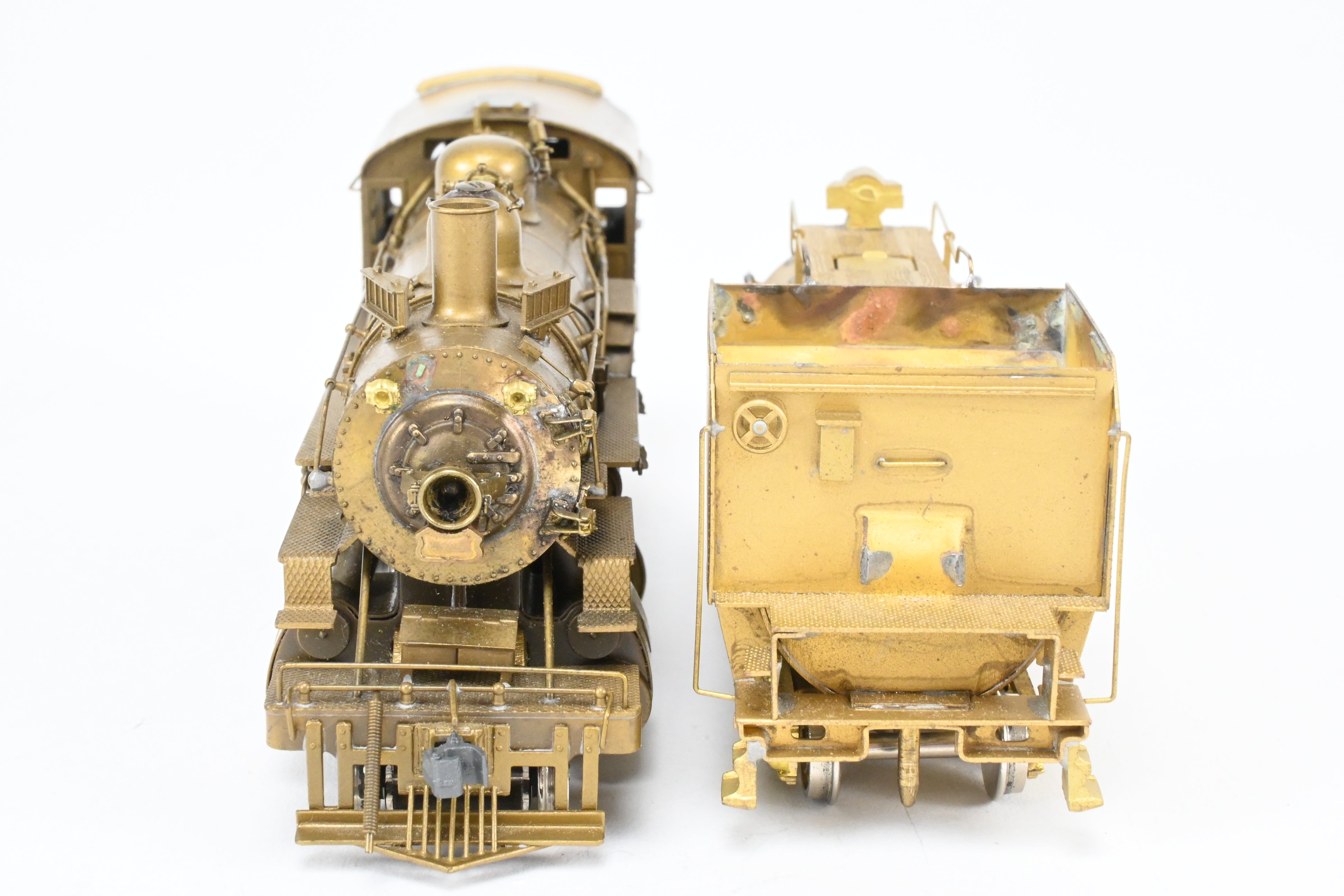 HO Scale Brass PFM United UP Union Pacific 2-8-0 Model with Aftermarket Tender