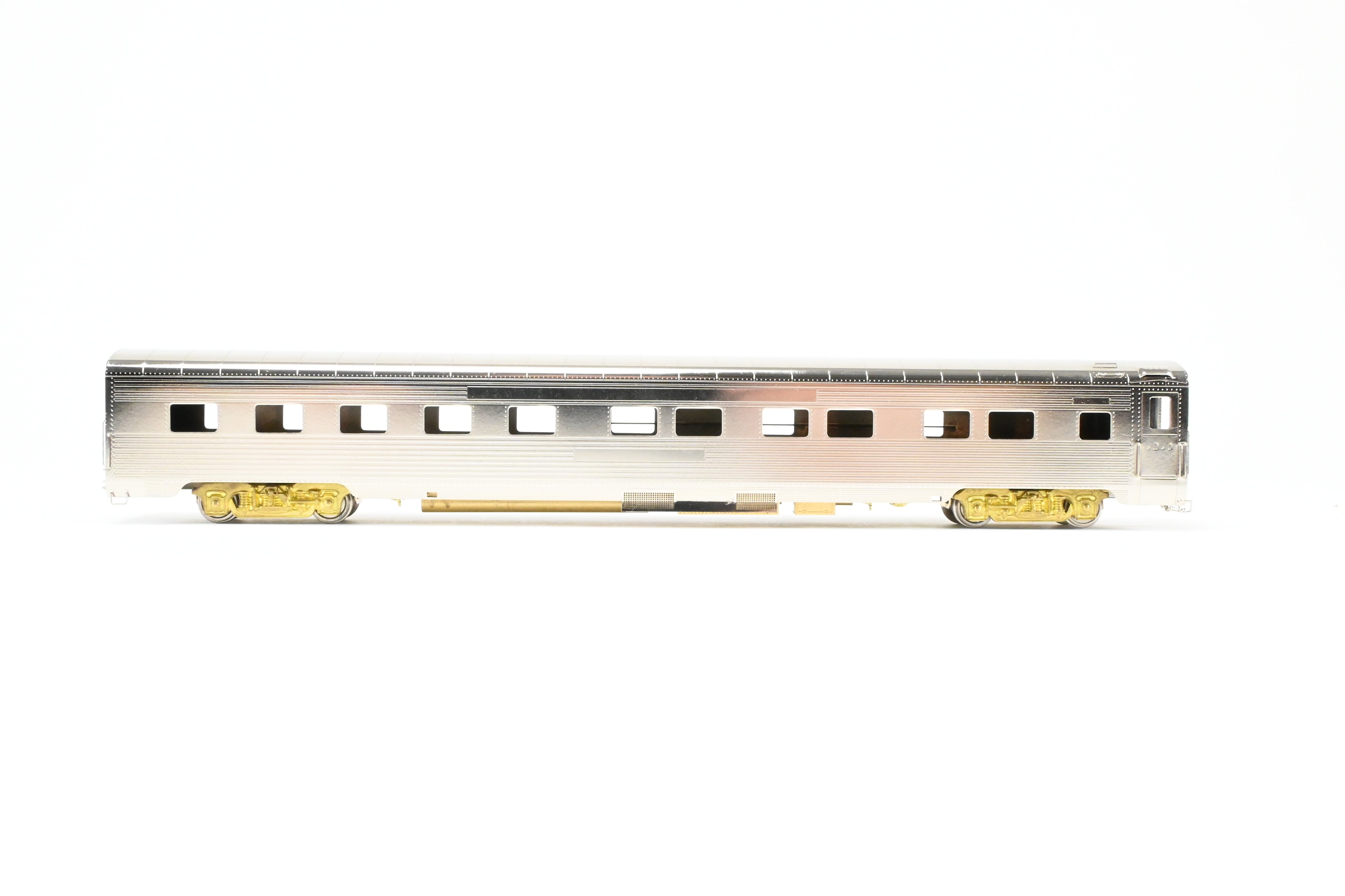 HO Scale Brass Cascade Models AT&SF - Santa Fe ACF Palm Series 11 Bedroom Sleeper Train Model With Skirts