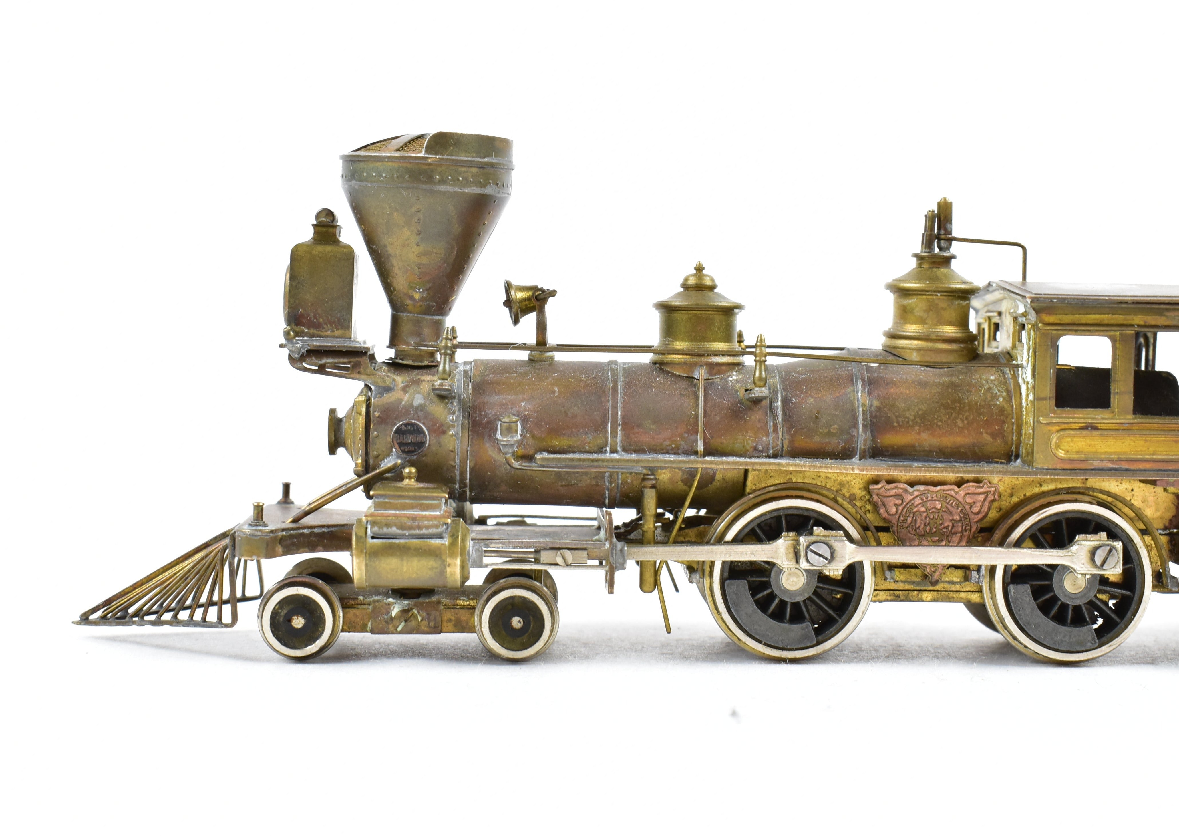 HO Scale Brass PFM - United Virginia & Truckee 4-4-0 Steam Locomotive Reno No. 11 Model Train