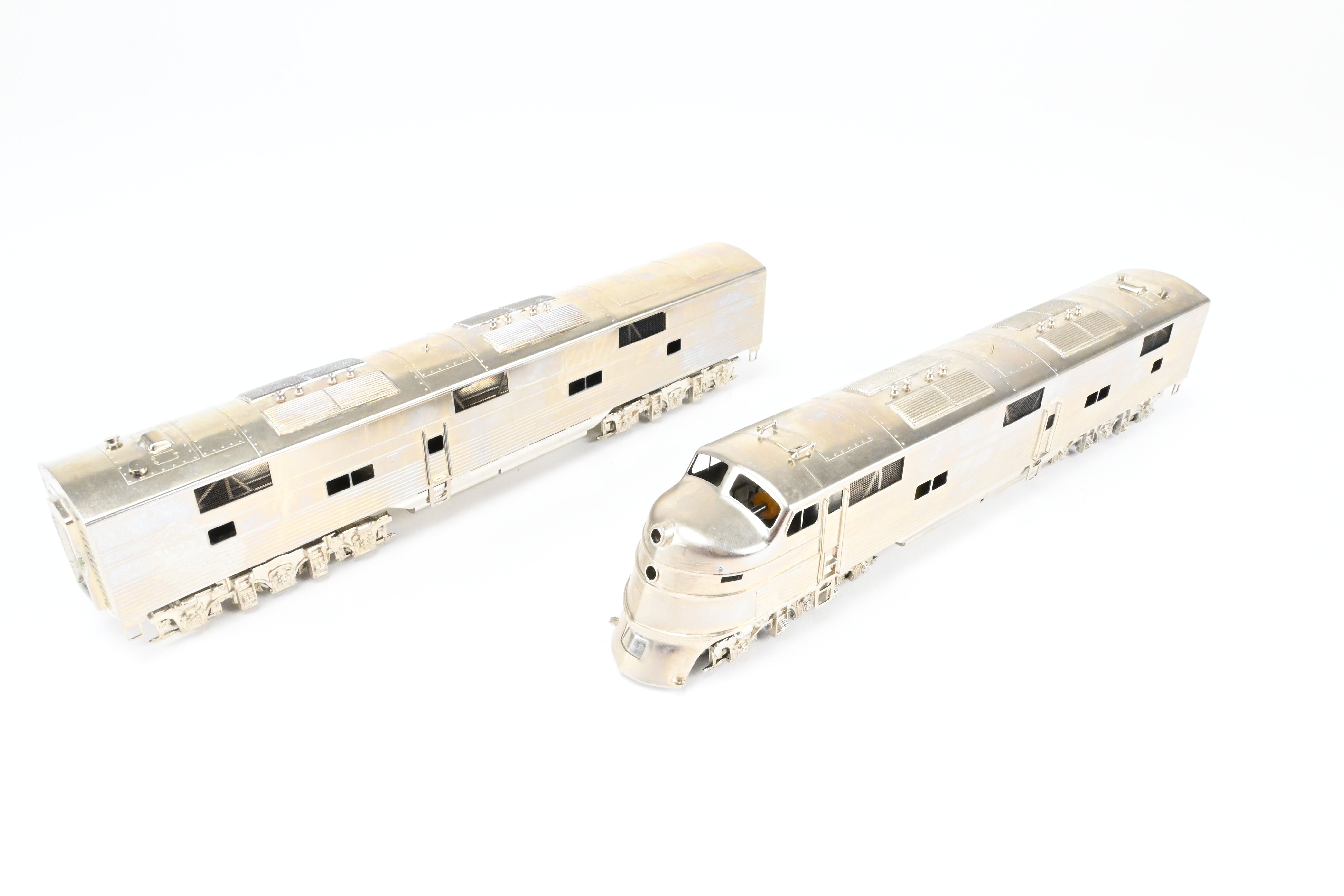 HO Scale Brass Hallmark Models CB&Q Burlington Route EMD E5A/B Powered Set