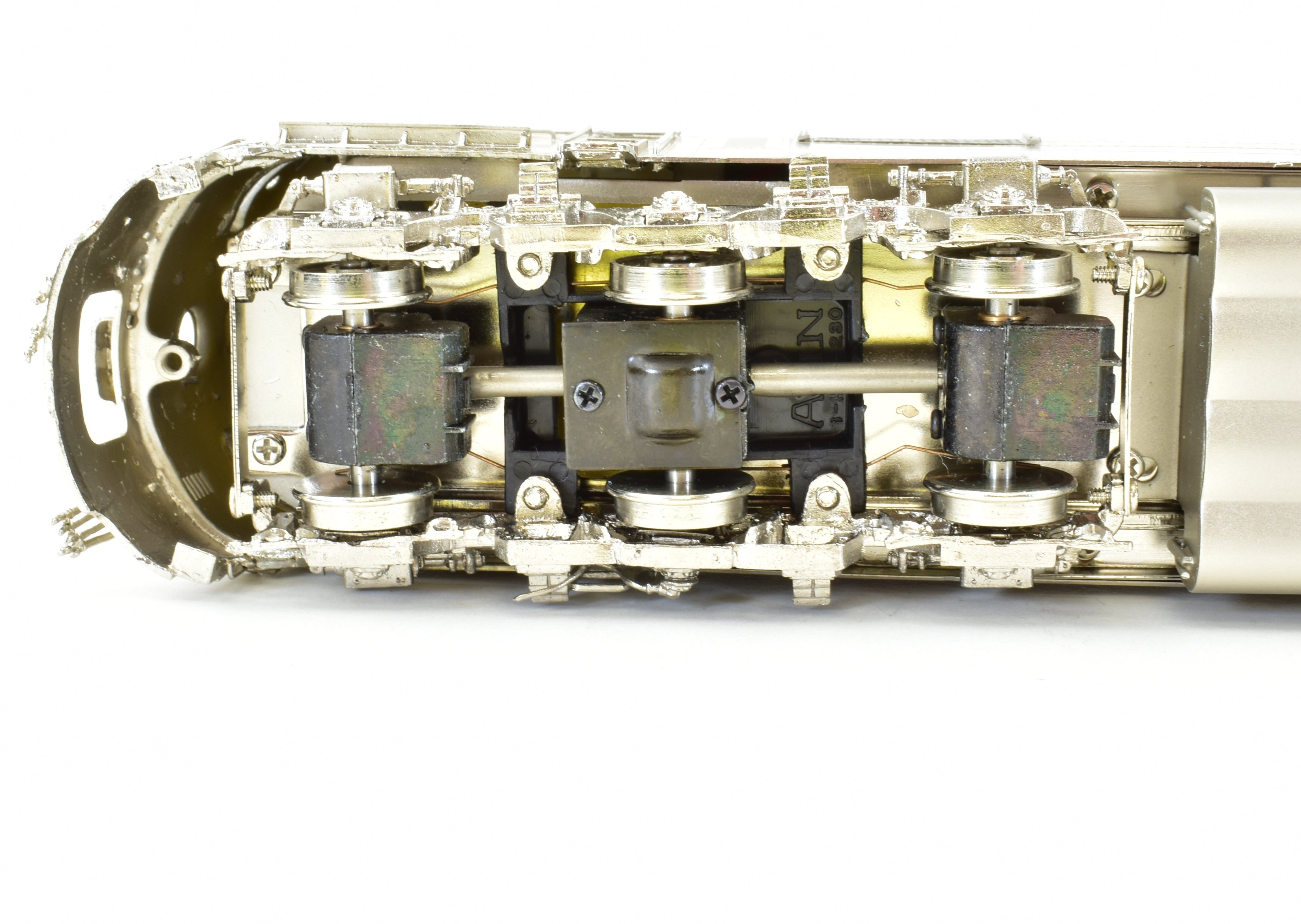HO Scale Brass Model Train - Overland Models, Inc. CB&Q - Burlington Route EMD E7A Factory Plated Locomotive from 1966 Era
