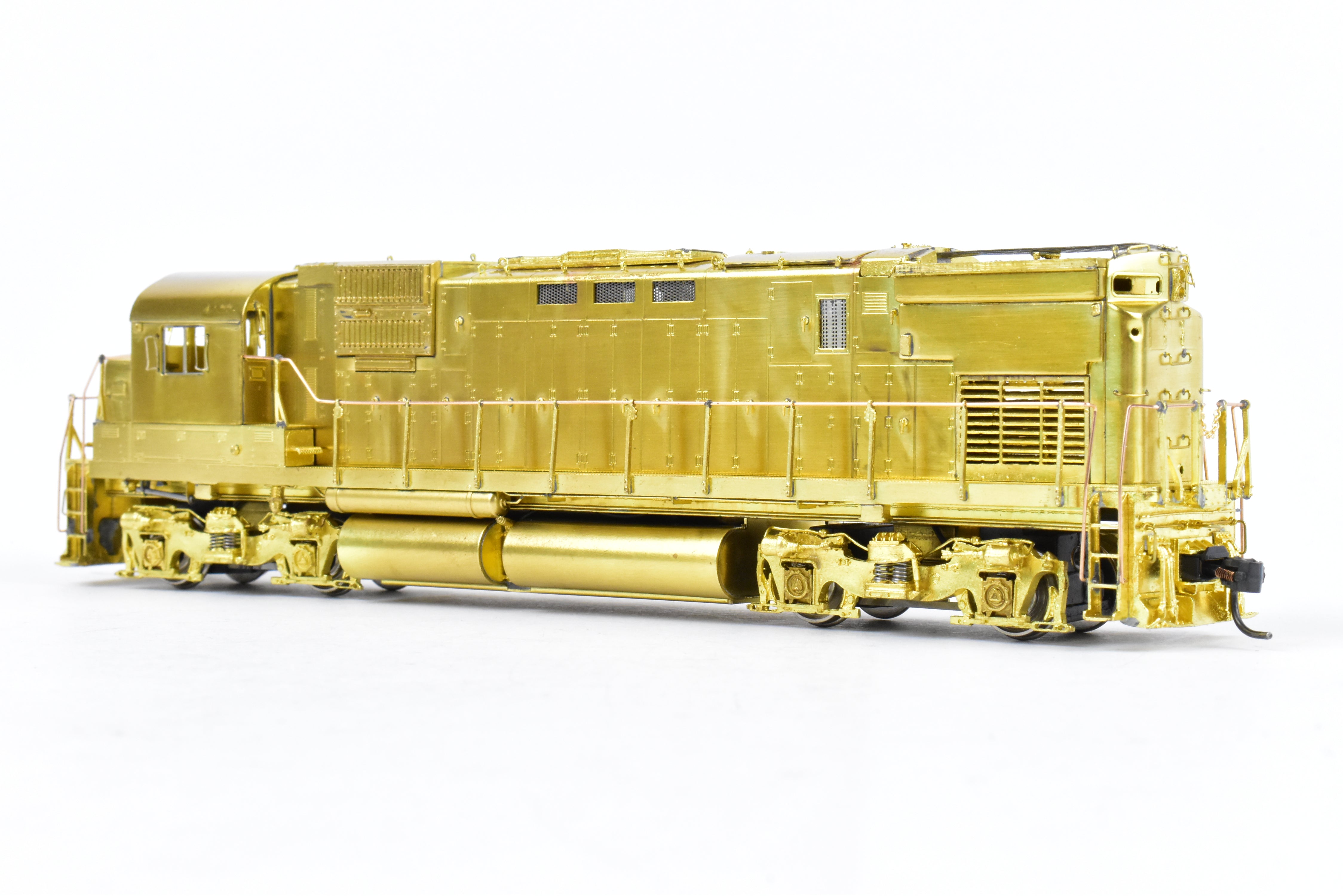 HO Scale Brass Model Train - Overland Models Inc. (OMI) ALCO C430 Locomotive with Hi - Ad Trucks, Representing New York Central (NYC) or New York Susquehanna & Western (NYS&W)