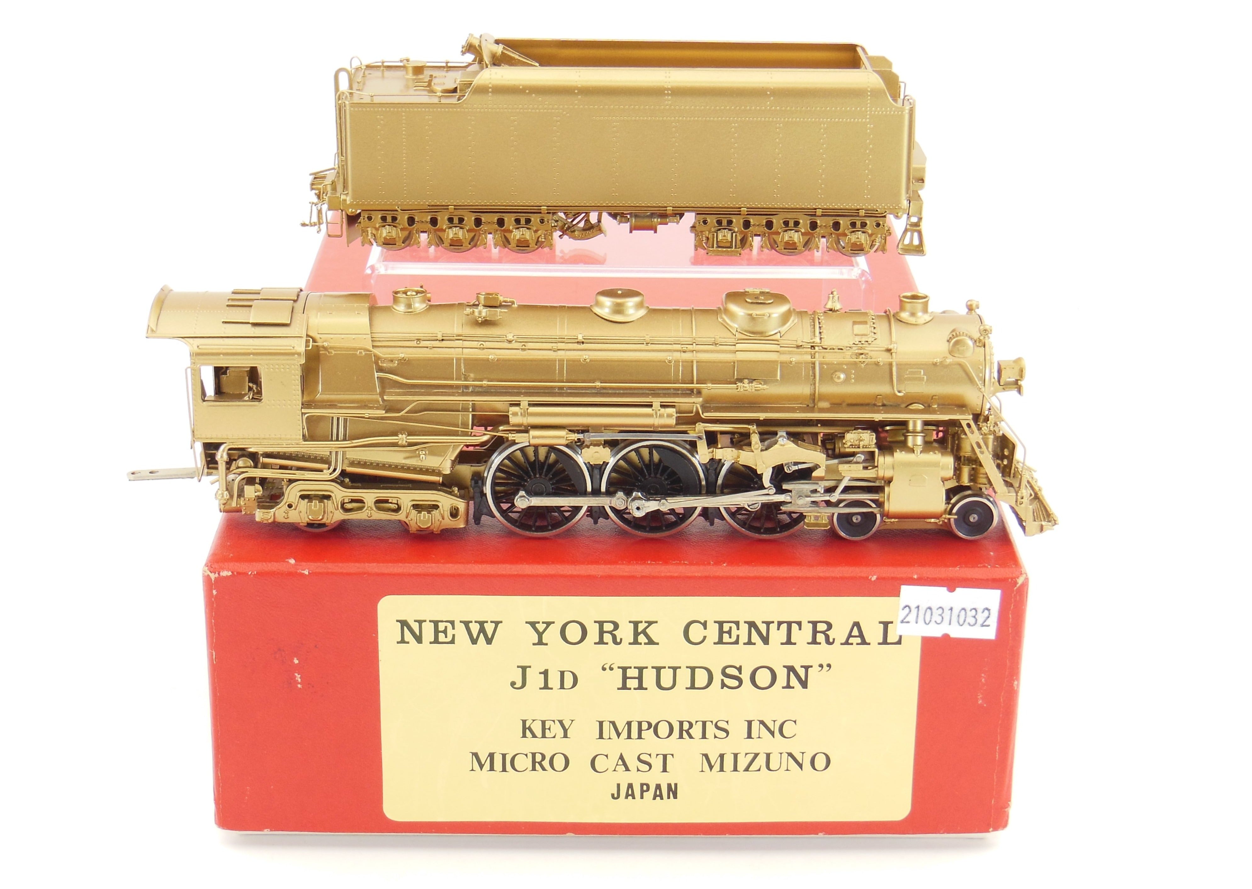 HO Scale Brass Key Imports NYC - New York Central J-1d 4-6-4 Hudson Model
