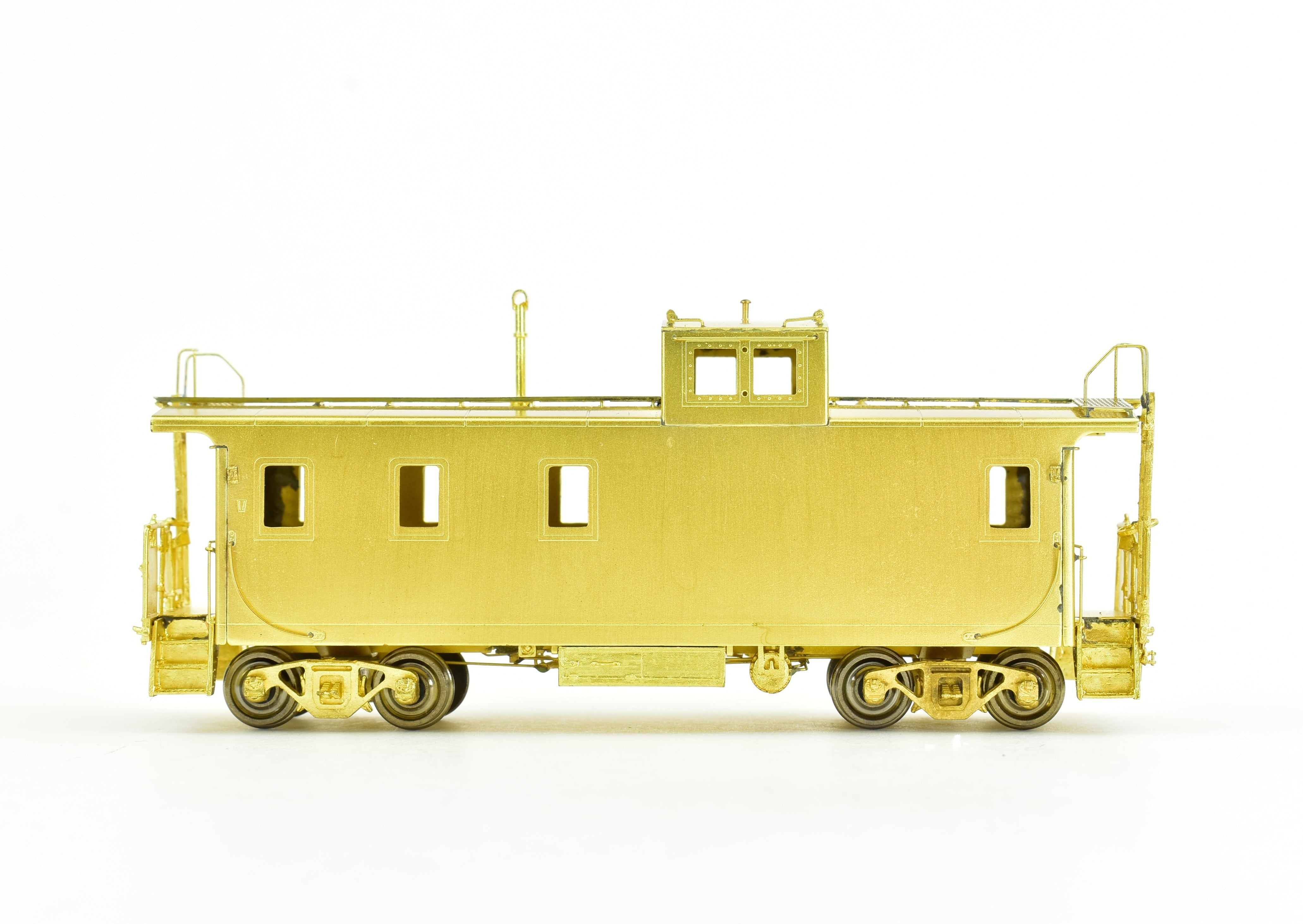 1945 Era HO Brass OMI Great Northern Steel Caboose X256 - 268 by Overland Models