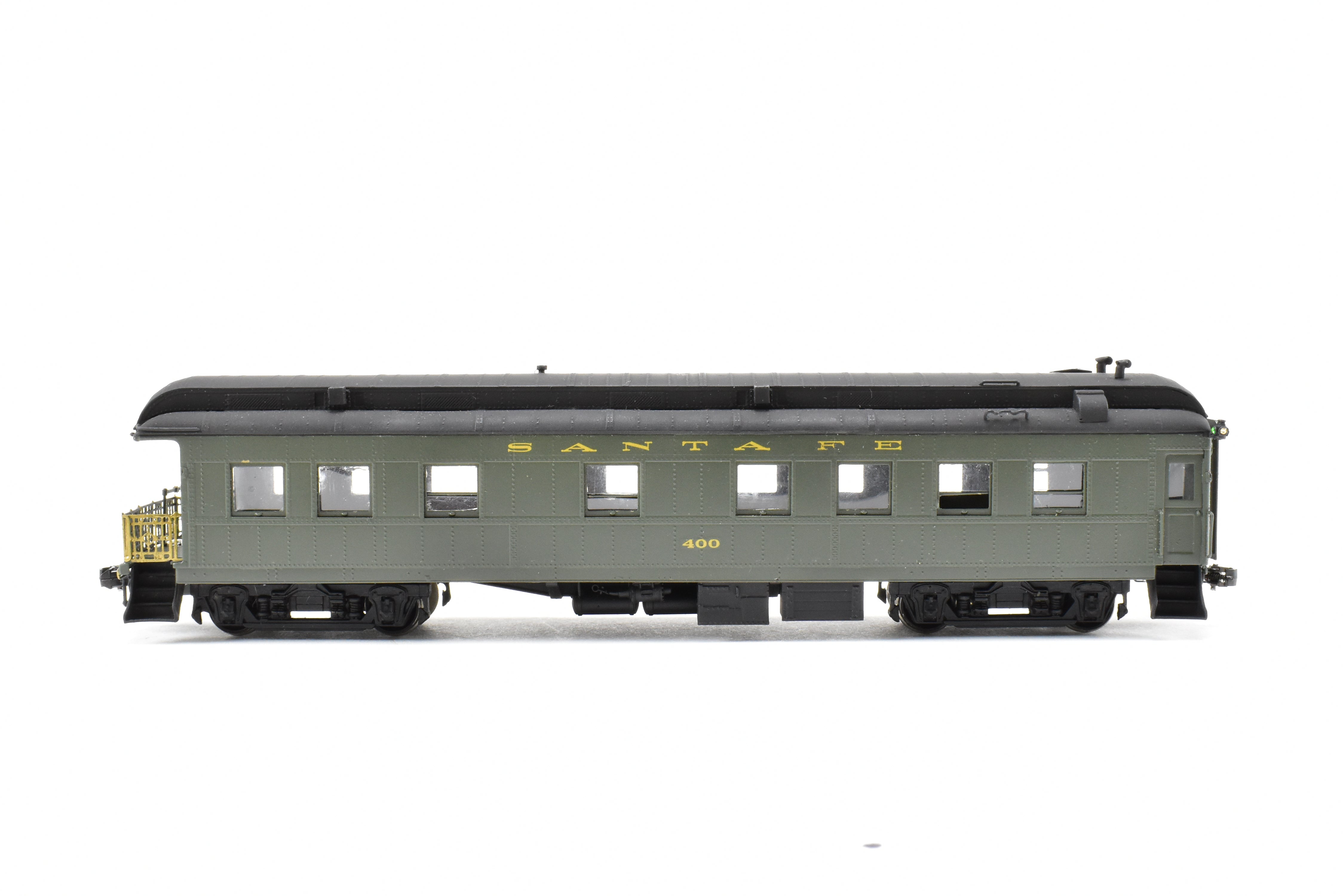 Custom Painted HO Brass Hallmark ATSF Santa Fe Superintendent's Business Car #400