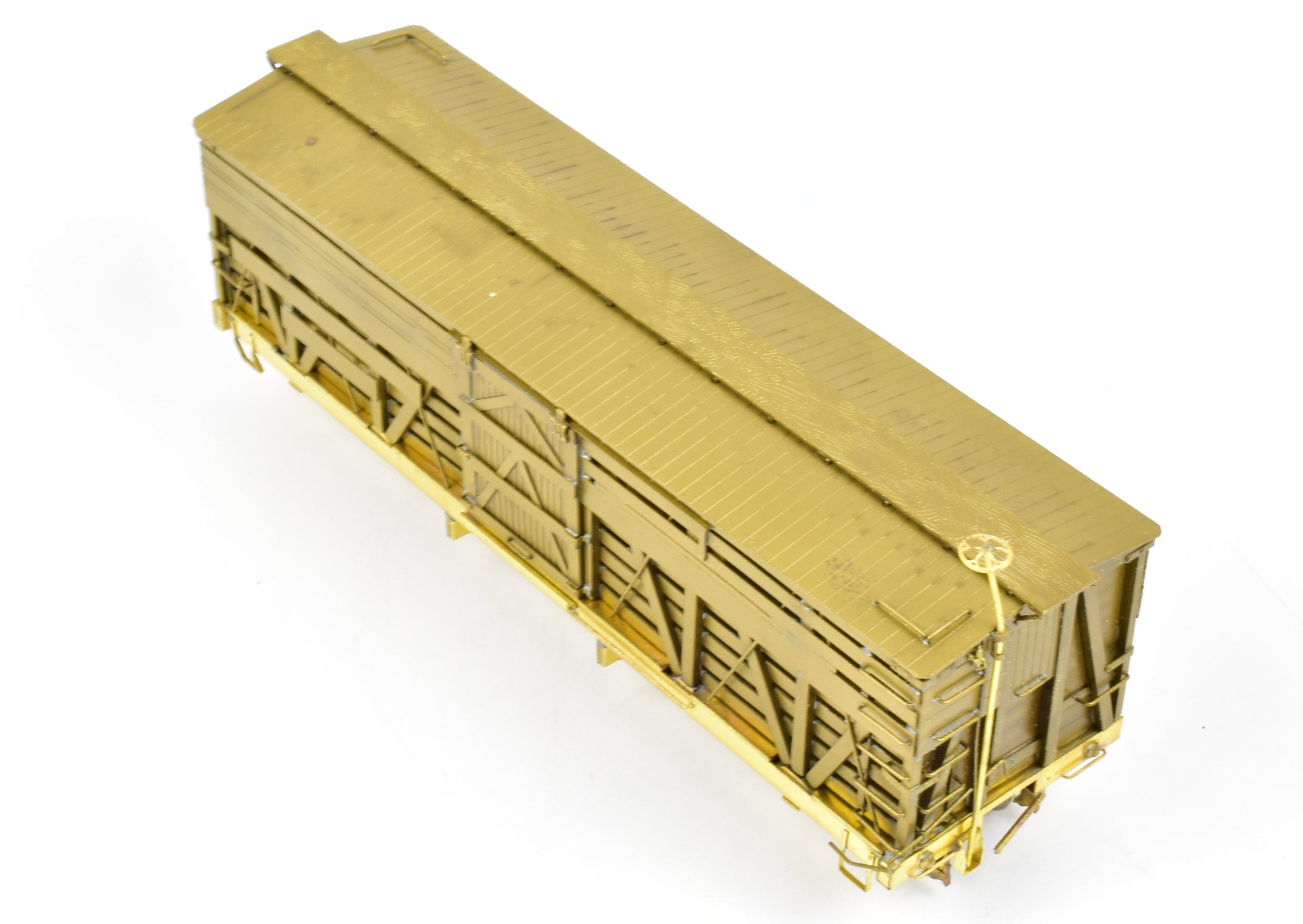 Empire Midland On3 Brass Denver & Rio Grande Western 30' Stock Car Model