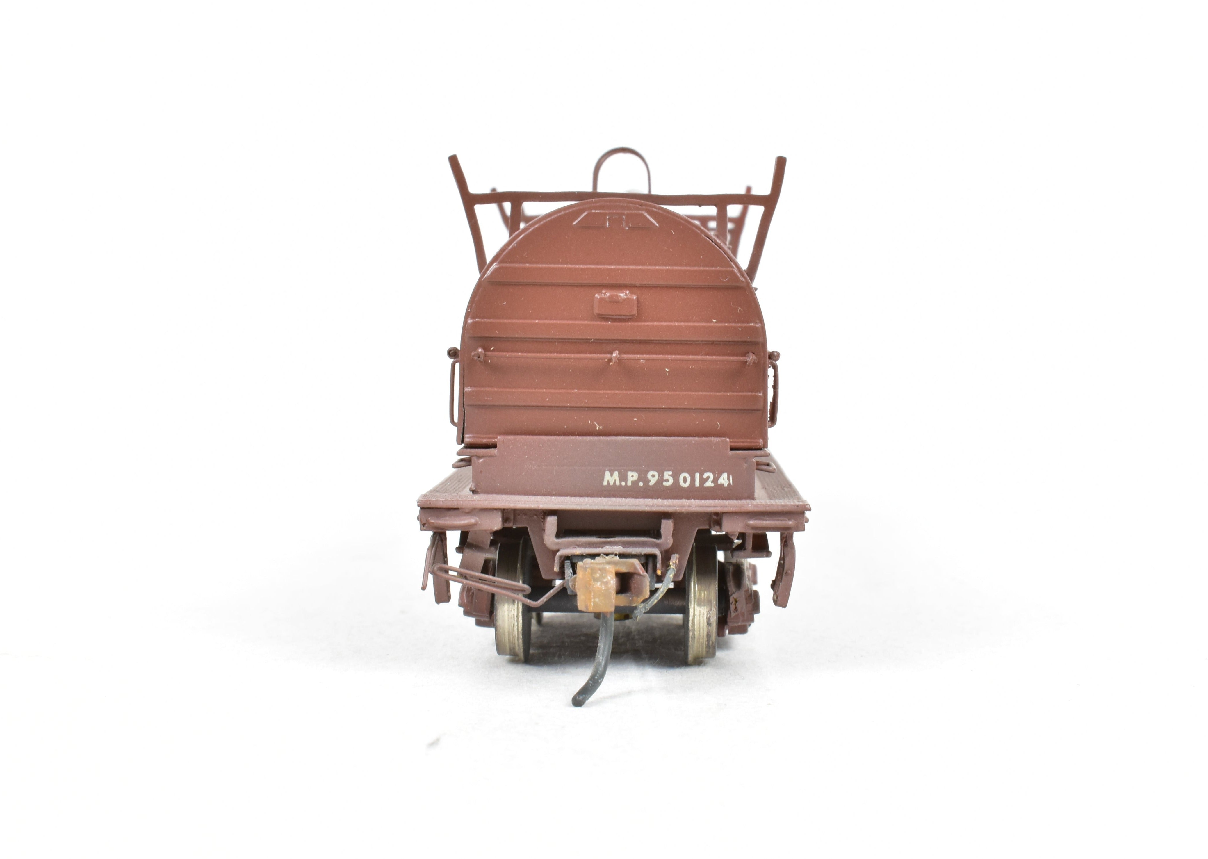 HO Brass OMI Thrall Coil Steel Car Painted for Mopac by Overland Models