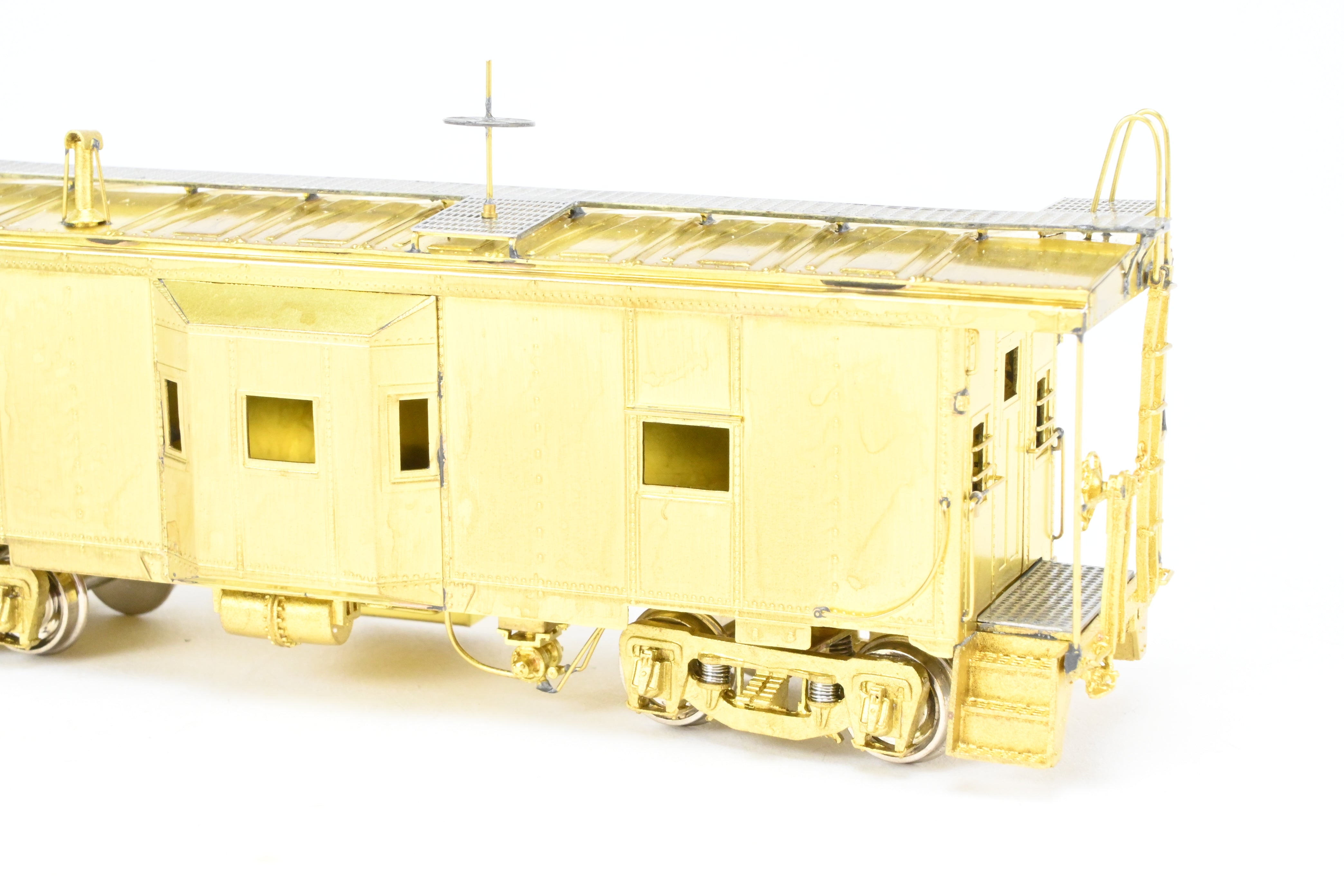 HO Scale Brass OMI - Overland Models, Inc. Erie Railroad Erie Lackawanna Steel Bay Window Caboose Model from Series #C301 - C350