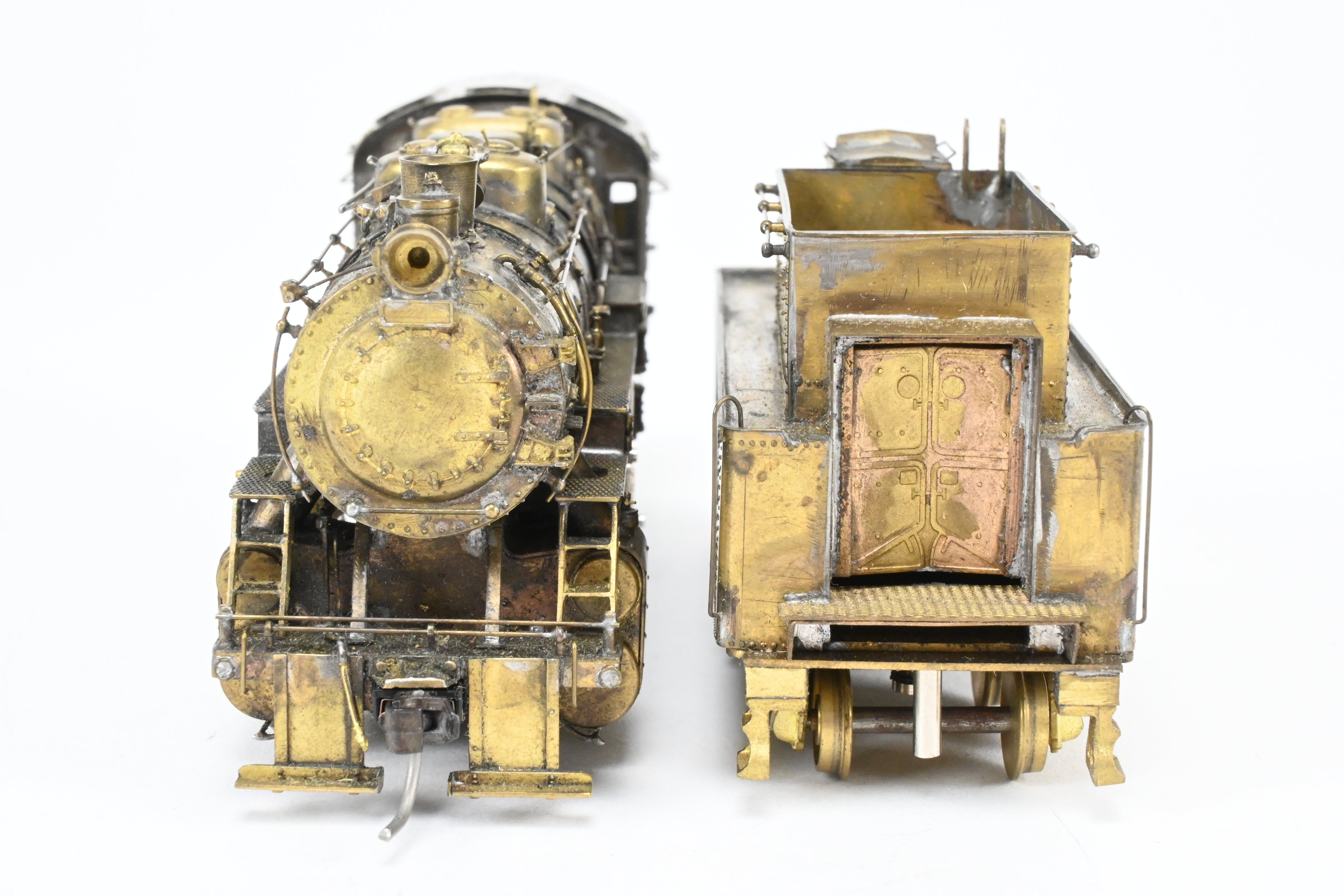 HO Scale Brass Custom Model of Missouri Pacific 0-8-0 No. 9772 Scratch Built by Joe G. Collias - One of a Kind Railroad Collectible