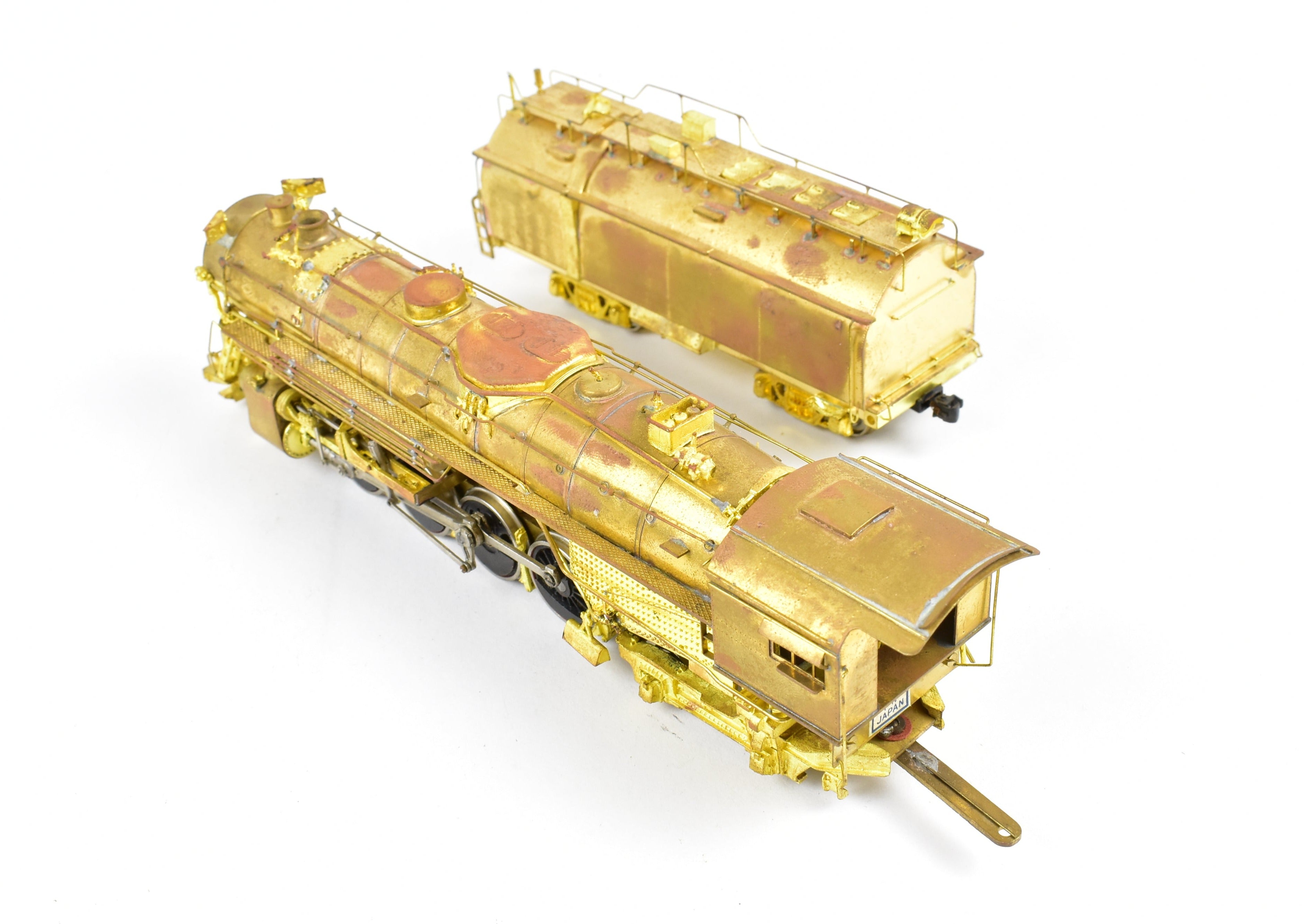 HO Scale Brass Balboa Model of Southern Pacific B - 1 Berkshire 2 - 8 - 4 Steam Locomotive