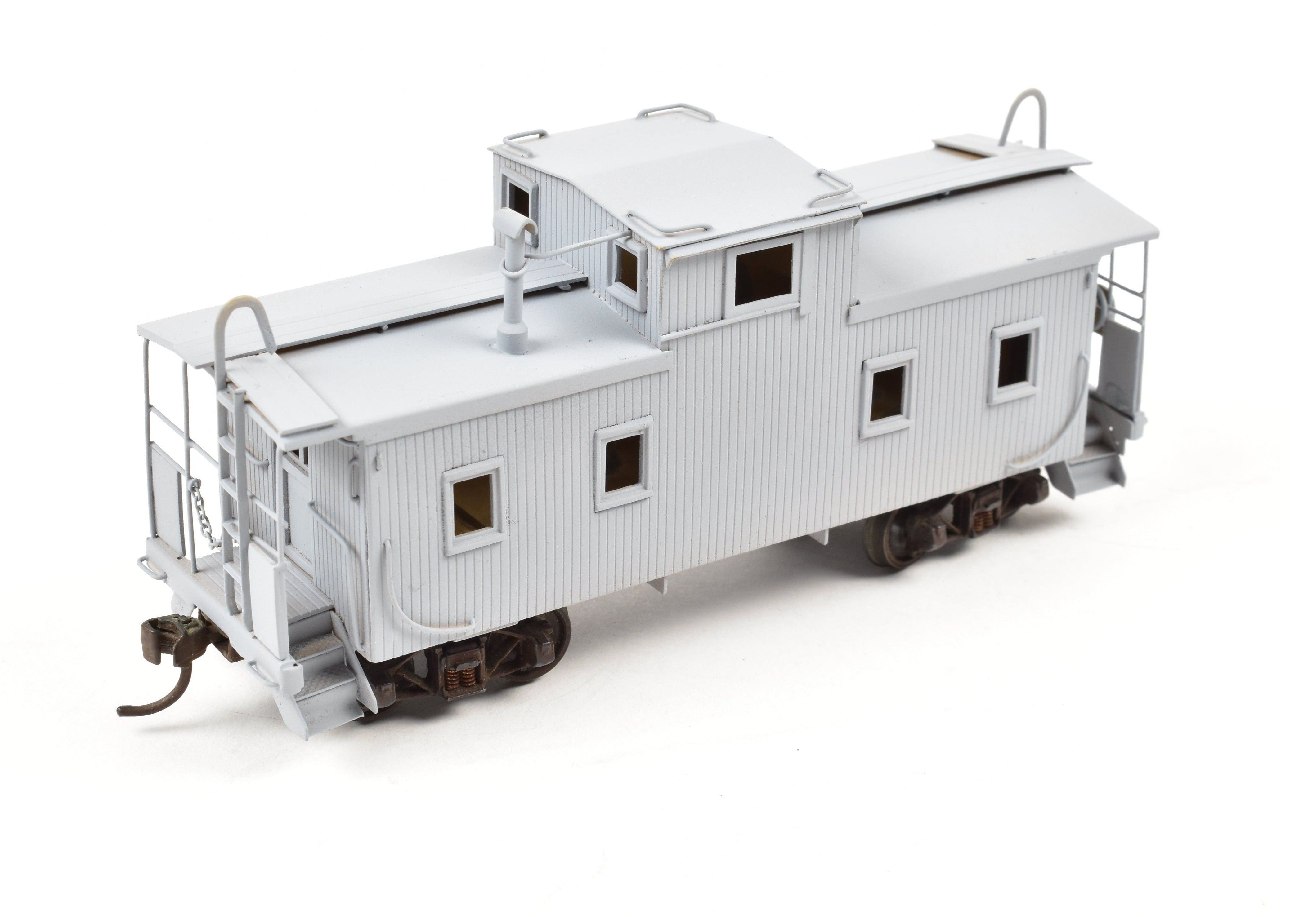 HO Scale Brass Hallmark GM&O Gulf Mobile & Ohio Partially Painted Wood Caboose