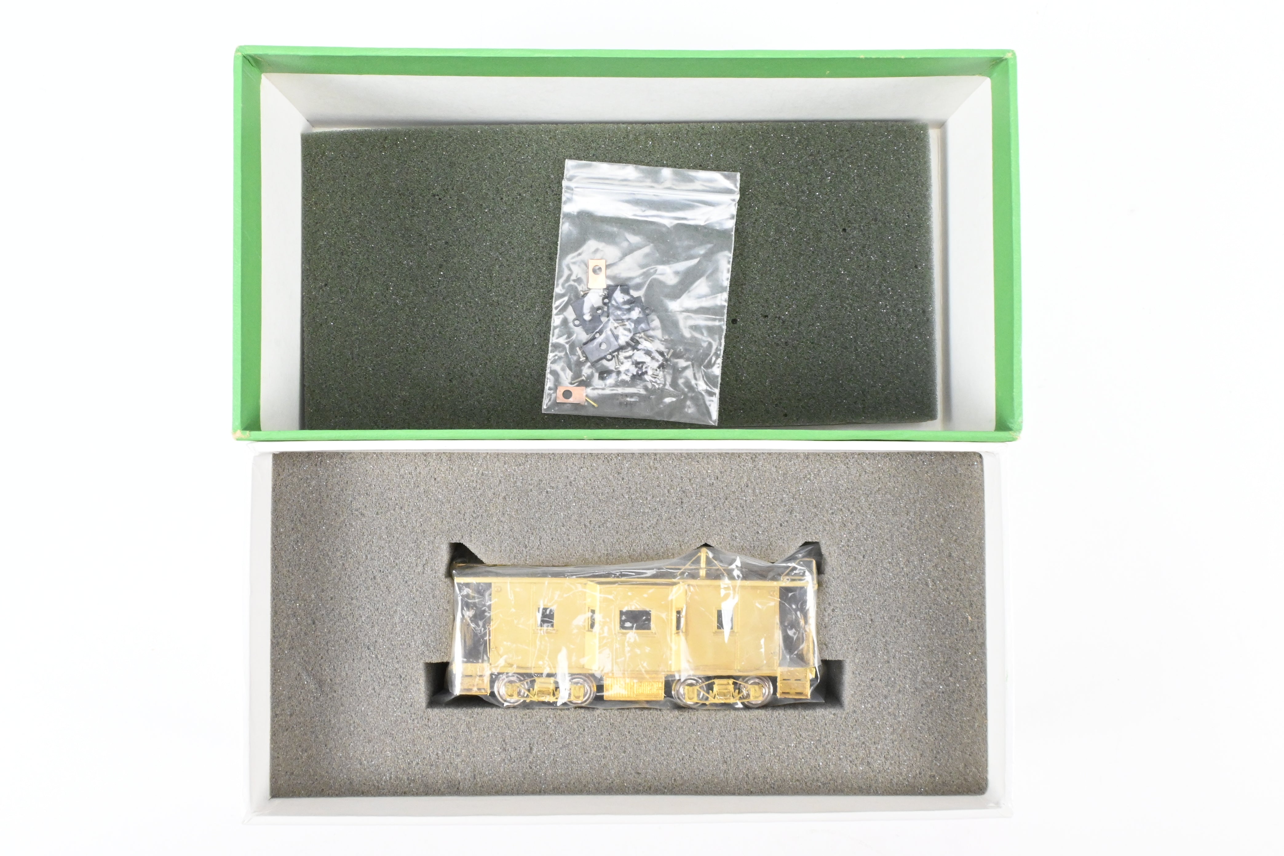 HO Scale Brass OMI - Overland Models, Inc. Baltimore & Ohio (B&O) Class I - 7 Bay Window Caboose Model Set with Road Numbers from C2500 to C2507