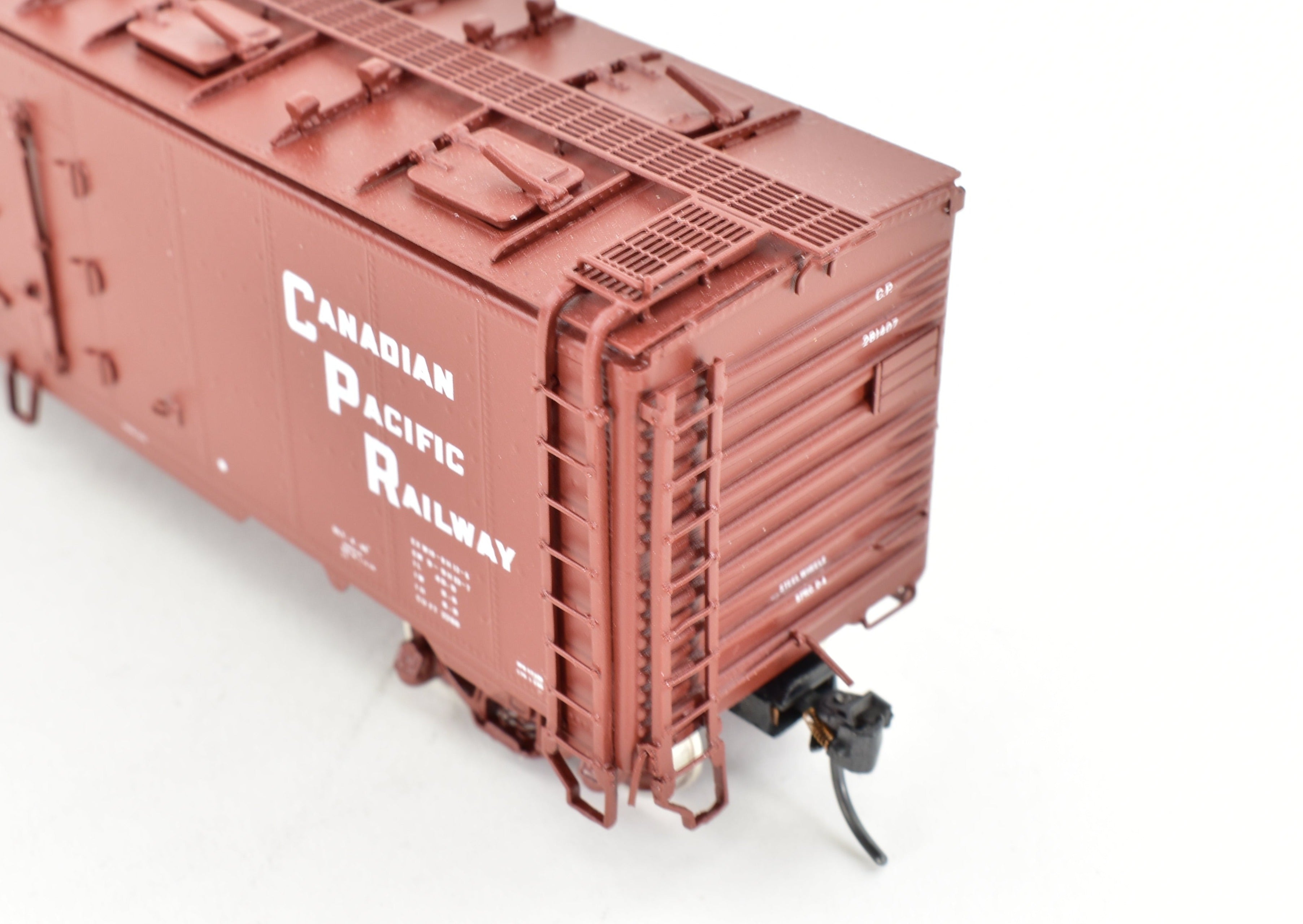 1986 HO Brass PFM - Van Hobbies Canadian Pacific 40 ft Ice Steel Reefer Model