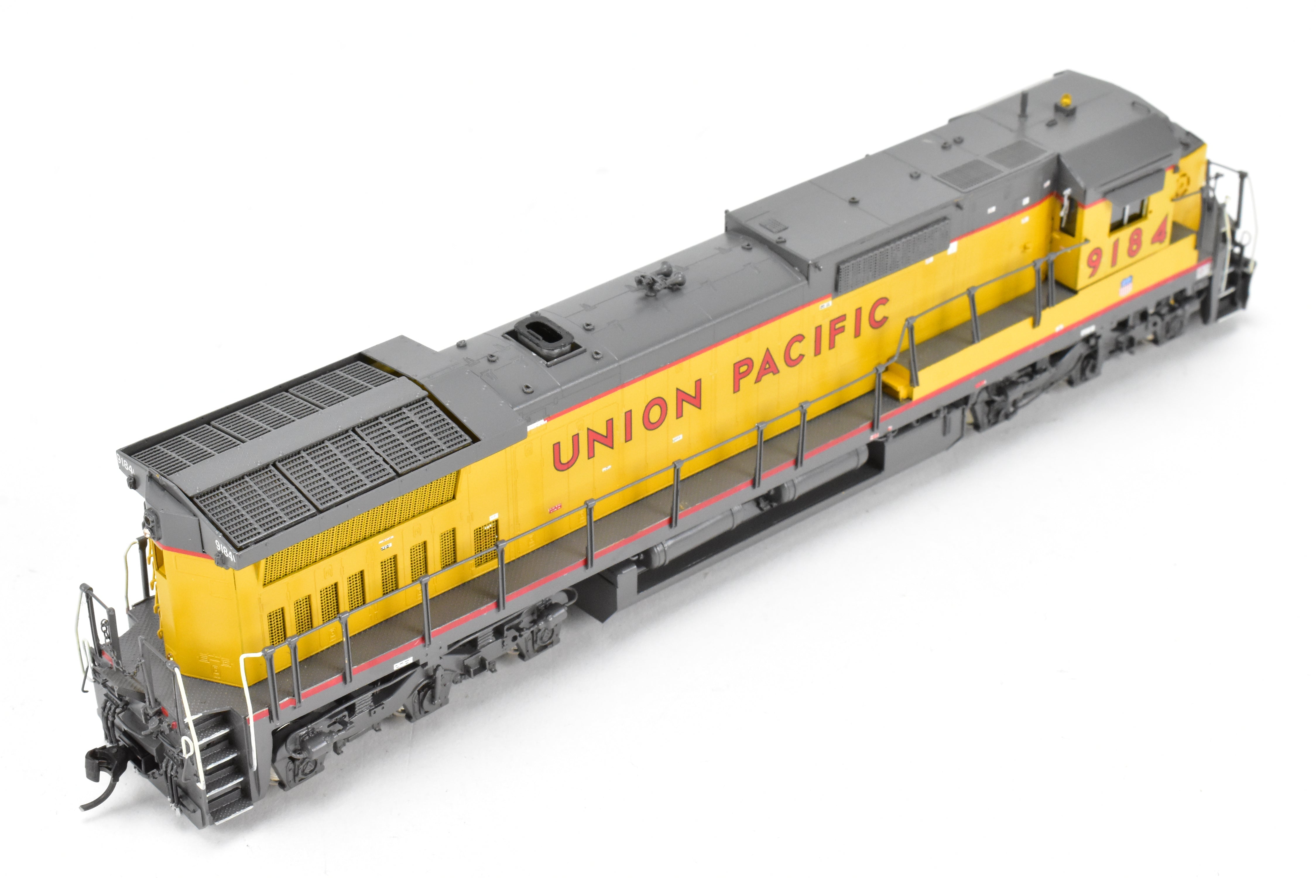 HO Scale Brass Union Pacific GE Dash 8 - 40C Locomotive Model by Overland Models, Inc. Custom Painted with Road Number 9184