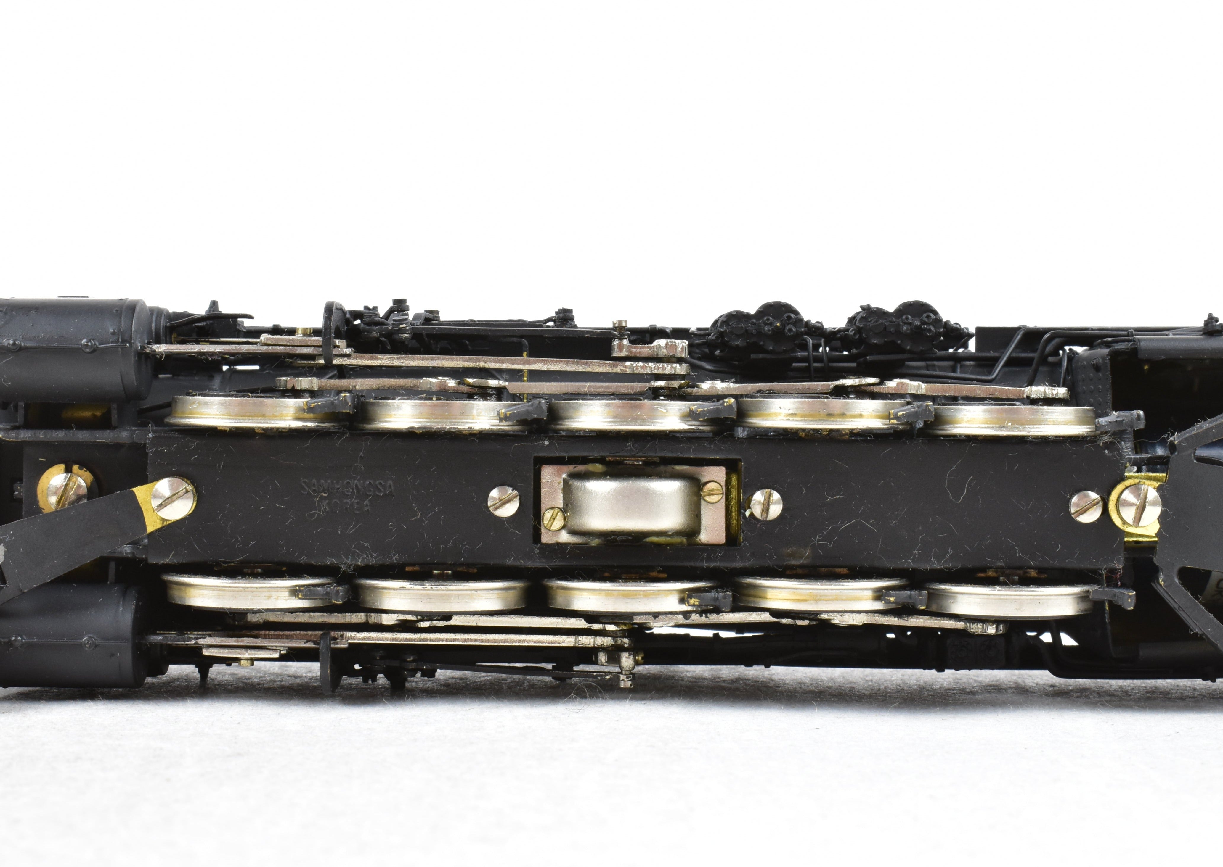 HO Brass Key Imports DM&IR 2-10-2 Santa Fe Class E Custom Painted Locomotive No. 504