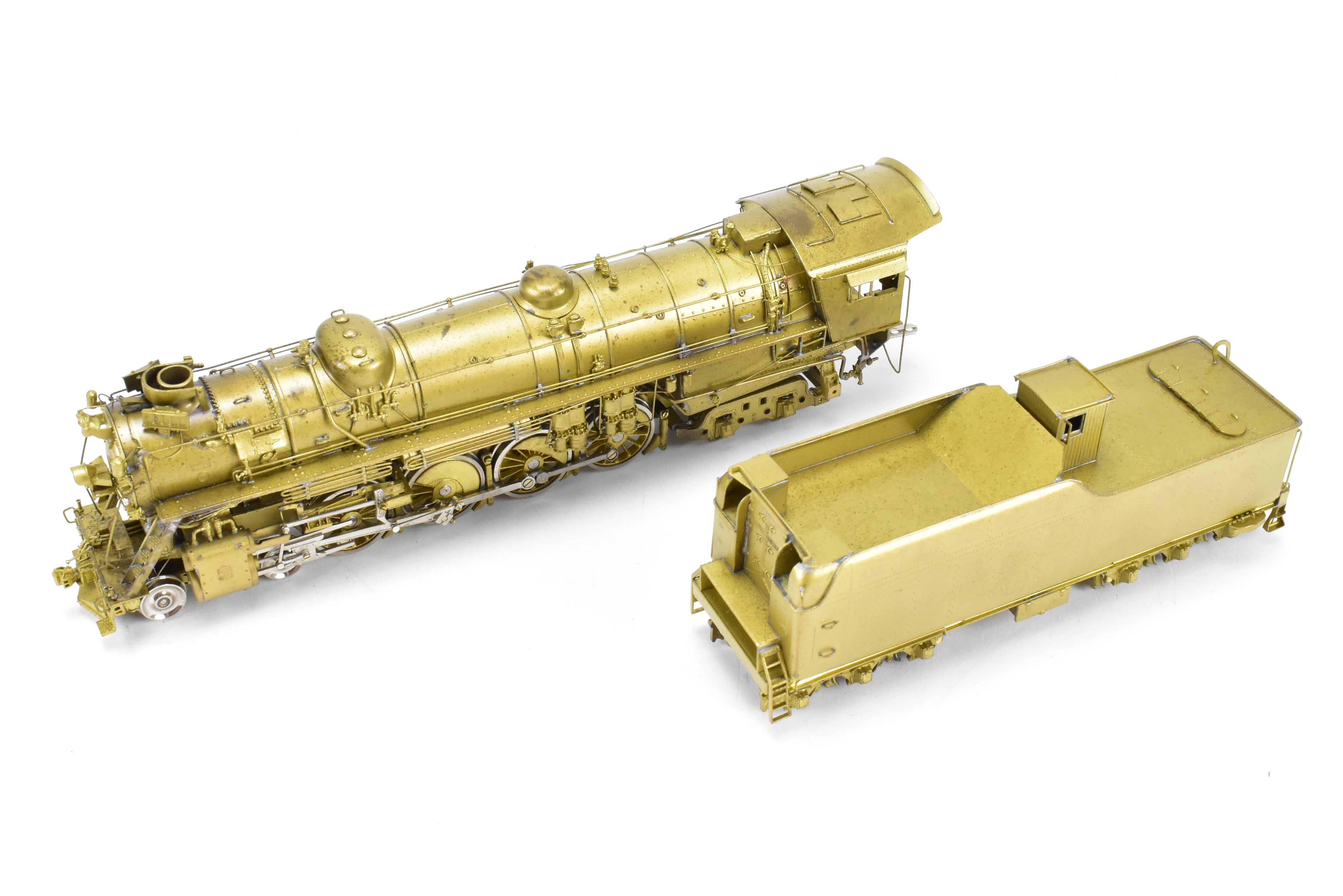 HO Scale Brass Model Train Key Imports D&RGW - Denver & Rio Grande Western M - 64 4 - 8 - 4 Northern Locomotive