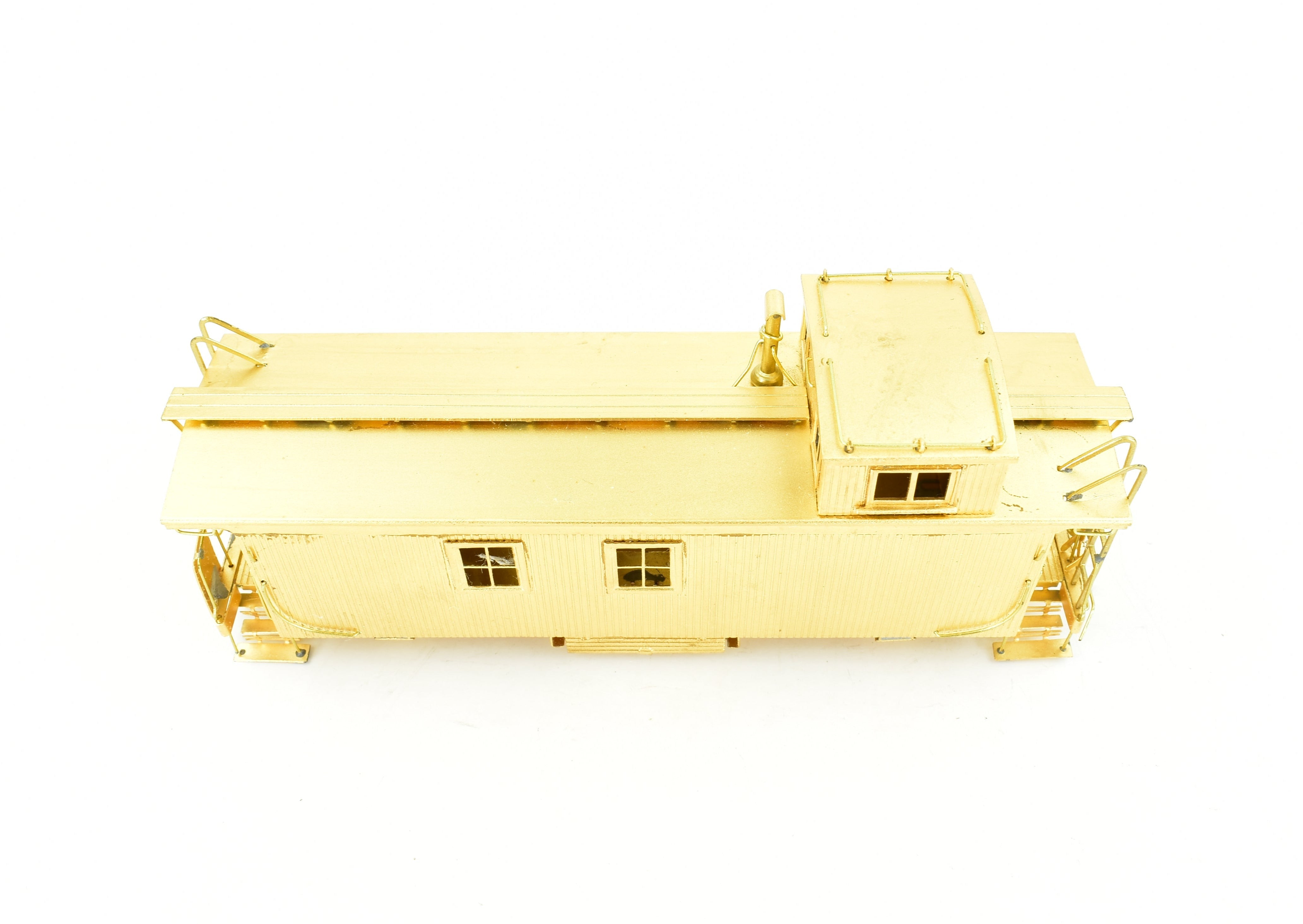 HO Scale Brass Van Hobbies Model - Canadian National Railway Wood Caboose or Van without Trucks