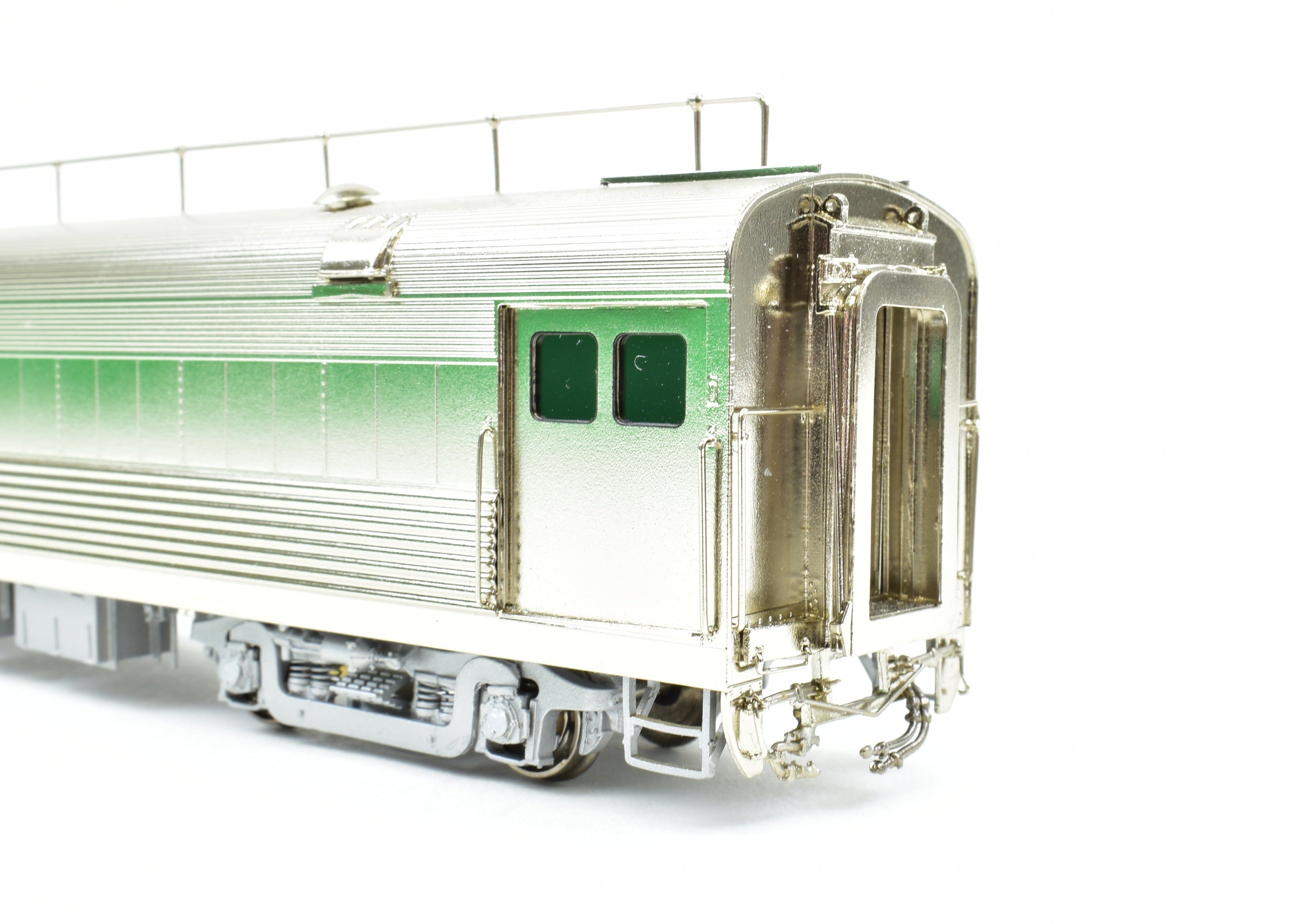 HO Scale Brass ATSF - Santa Fe Baggage Dorm Car #3480 by Overland Models