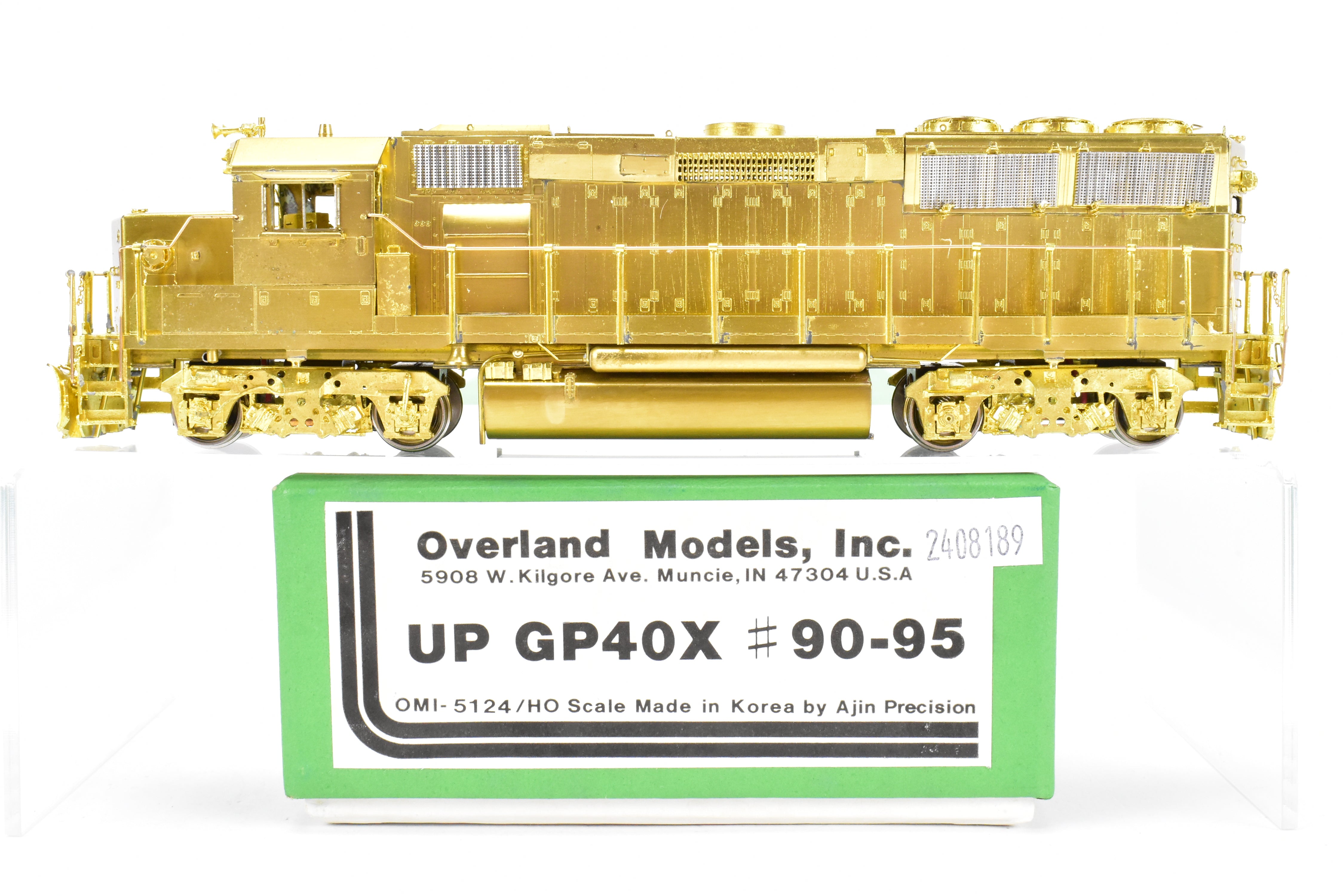 HO Brass OMI UP Union Pacific GP40X Nos. 90 - 95, Like - New Model