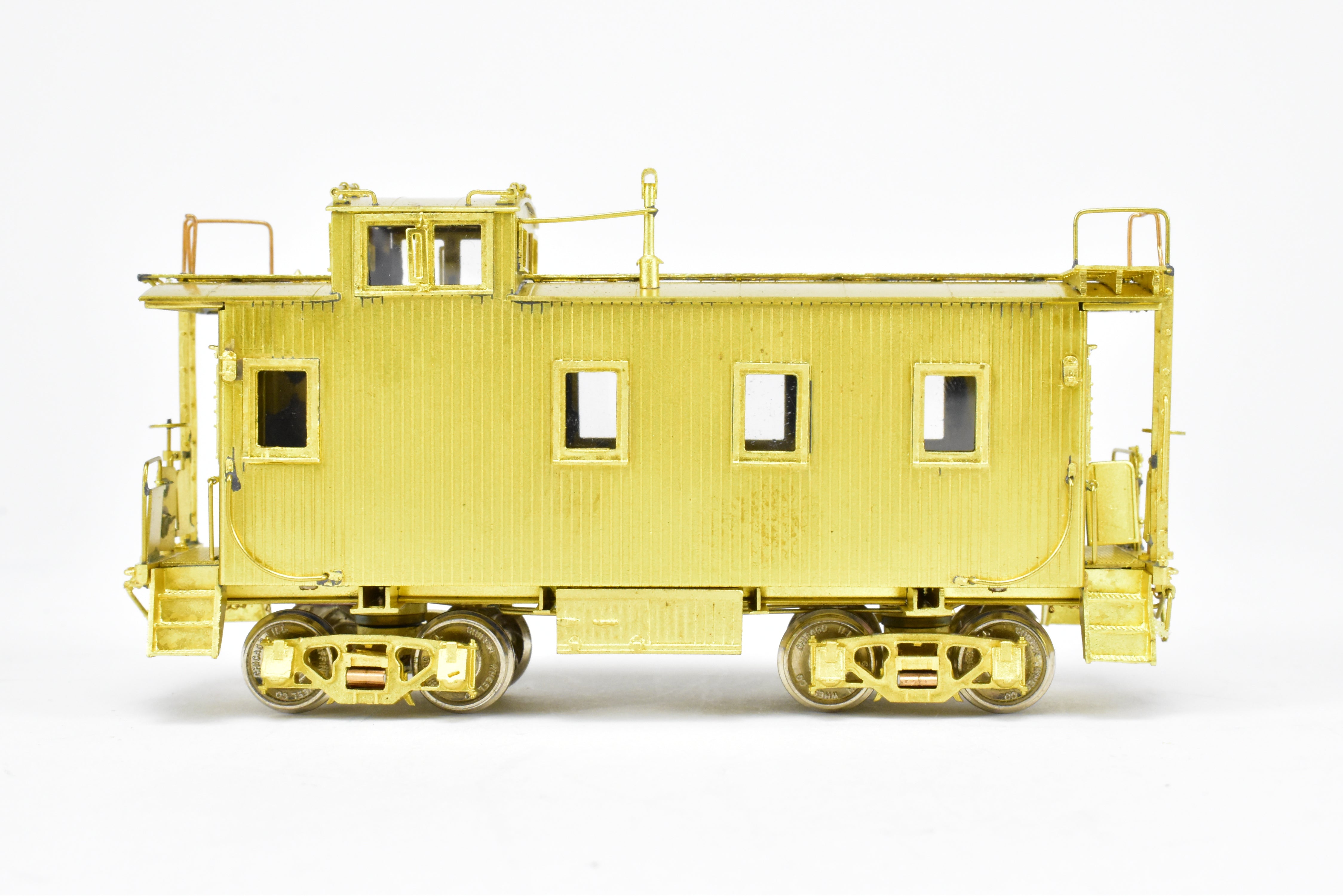 HO Brass Great Northern Extended Window Wood Caboose X580/X683 by Beaver Creek