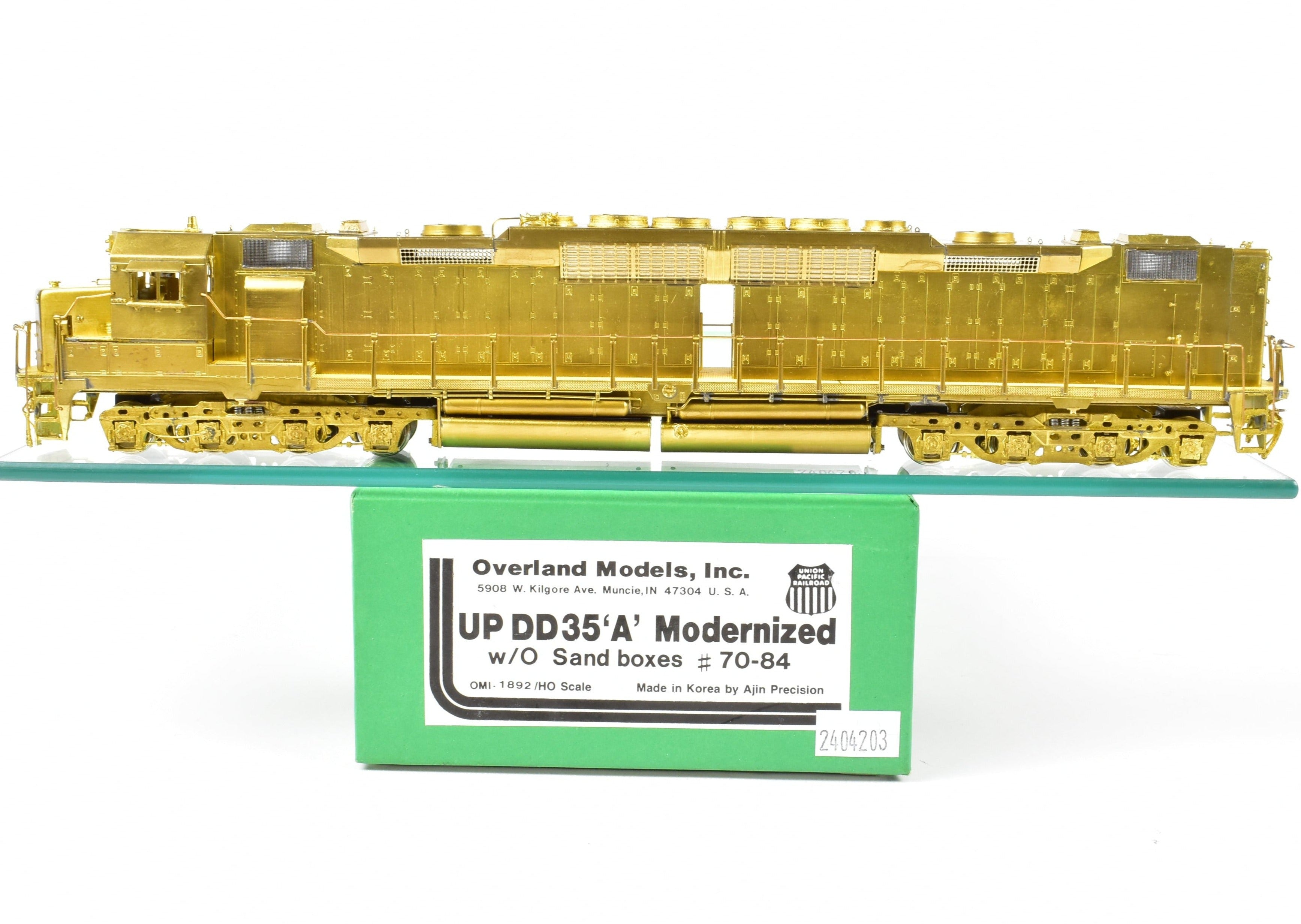 HO Brass OMI Union Pacific EMD DD - 35A Modernized #70 - 84, Mint Condition
