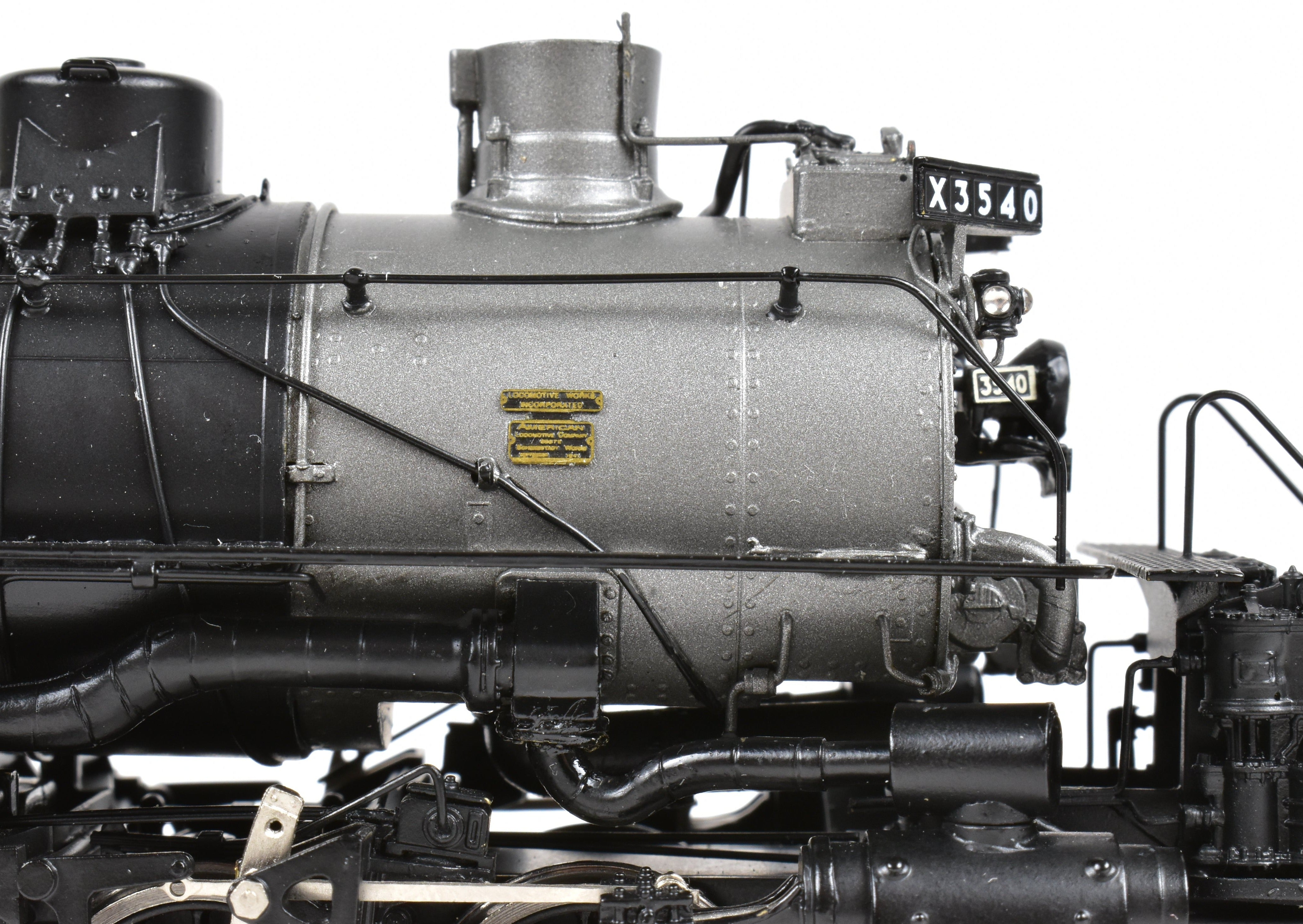 HO Scale Brass Union Pacific SAC 2-8-8-0 FP No. 3450 by Overland Models