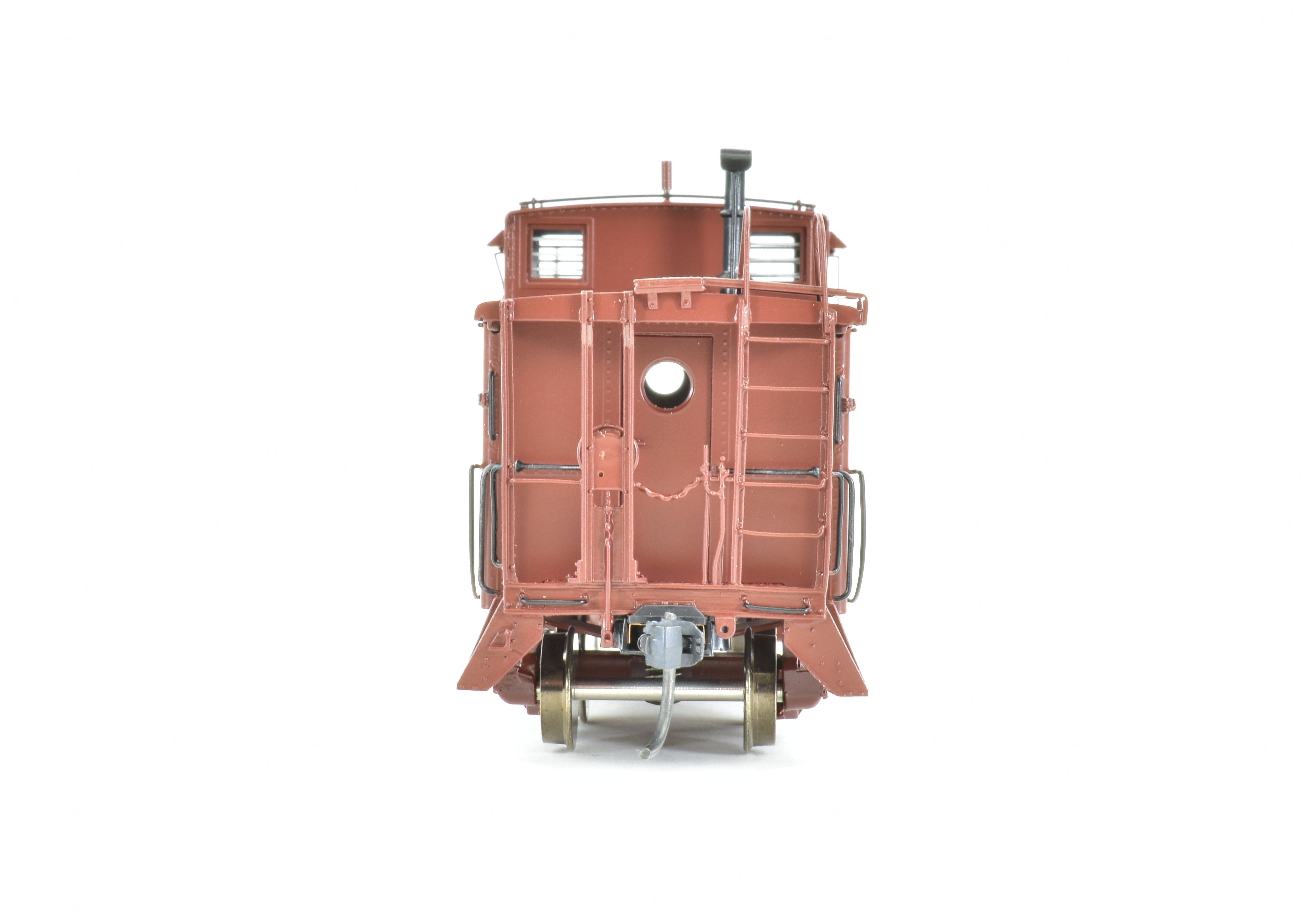 HO Scale Brass Missouri Pacific Steel Caboose Magor Copy As Built in 1951 by Overland Models, Inc. - OMI Brand