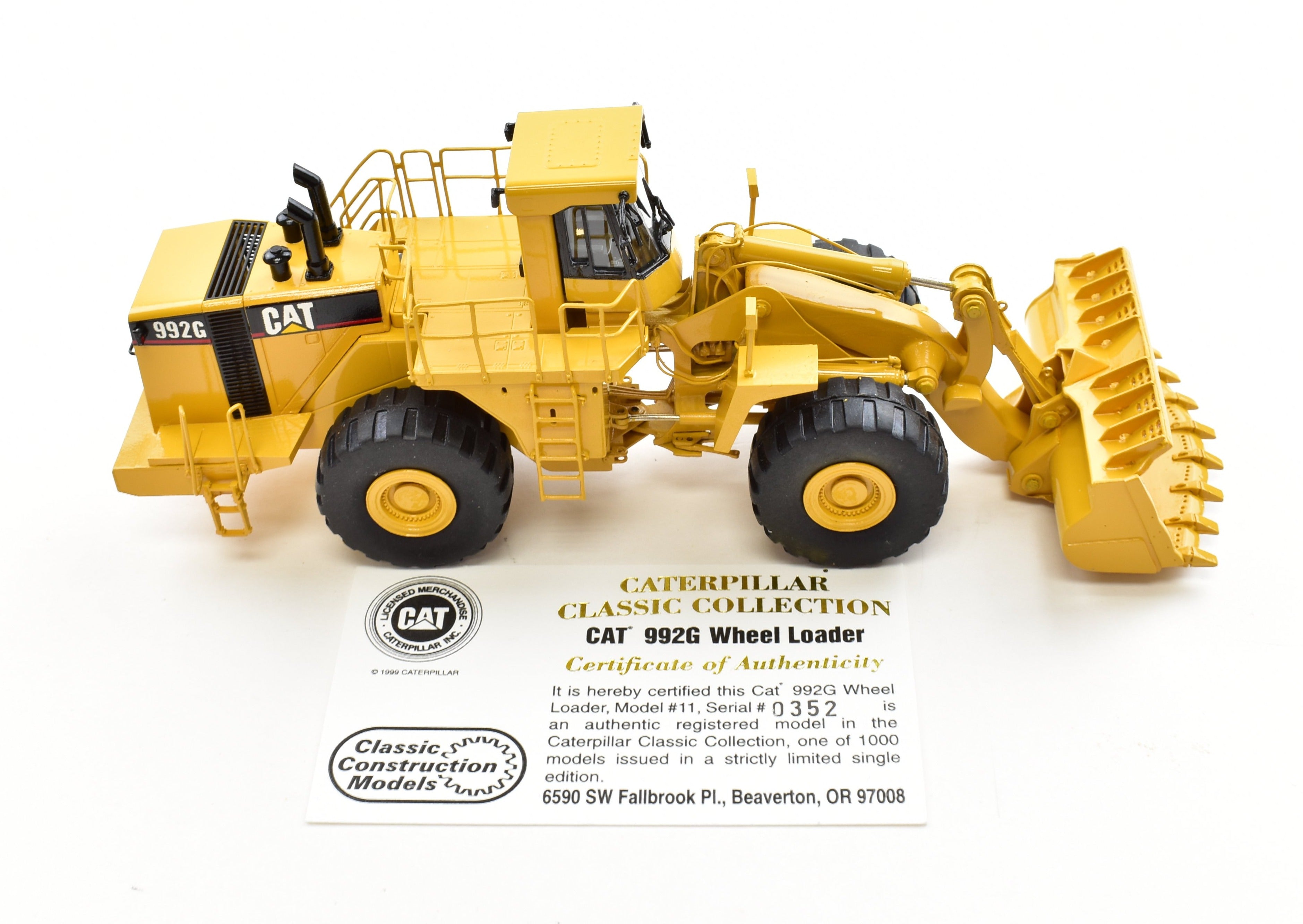 High - Quality HO Scale Brass Construction Caterpillar Vehicle Models 12 - piece Collection for Model Enthusiasts
