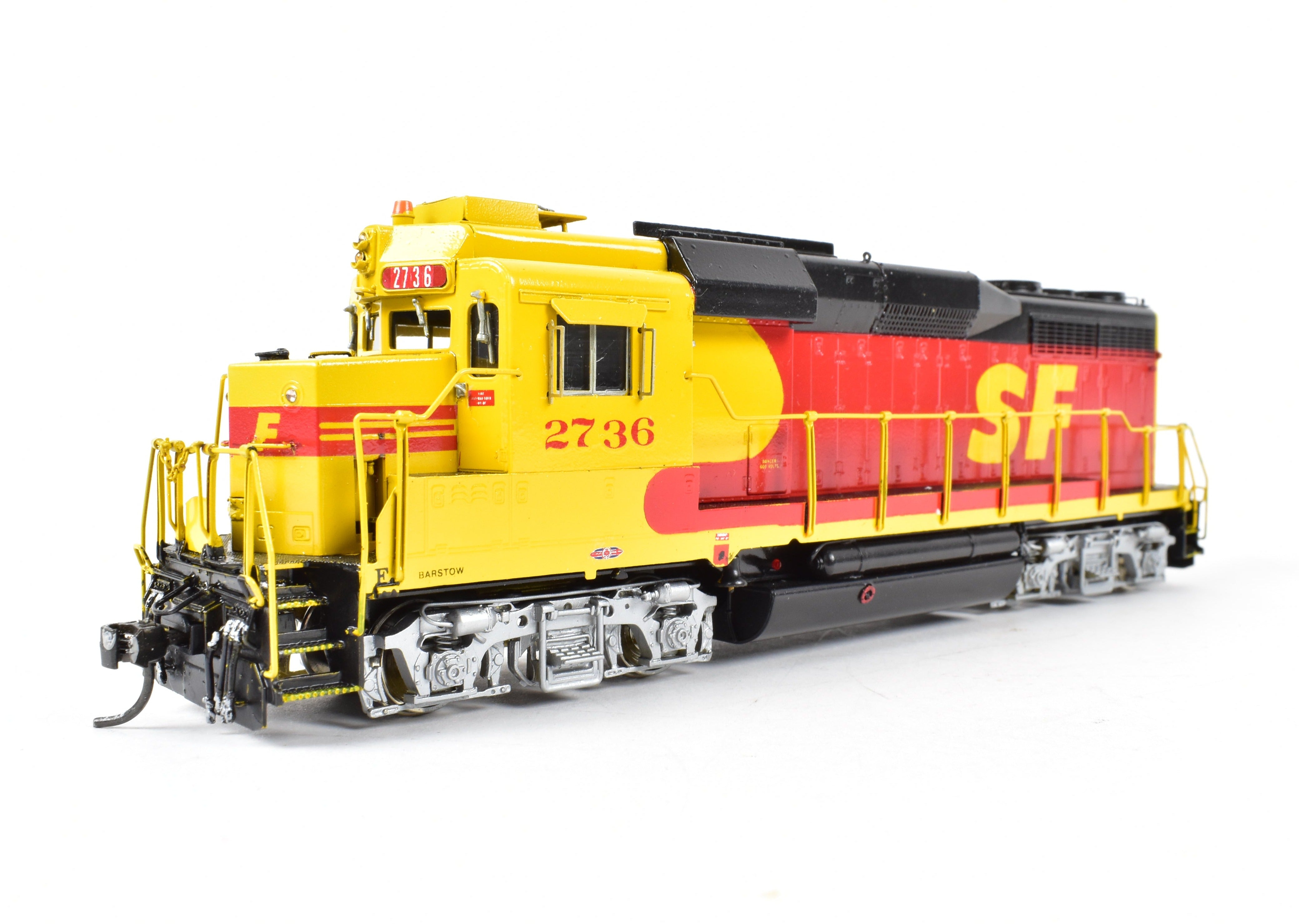 HO Scale Brass Model Train by Overland Models Inc. (OMI) - AT&SF Santa Fe EMD GP30u Rebuild in SPSF Merger Kodachrome Paint Scheme