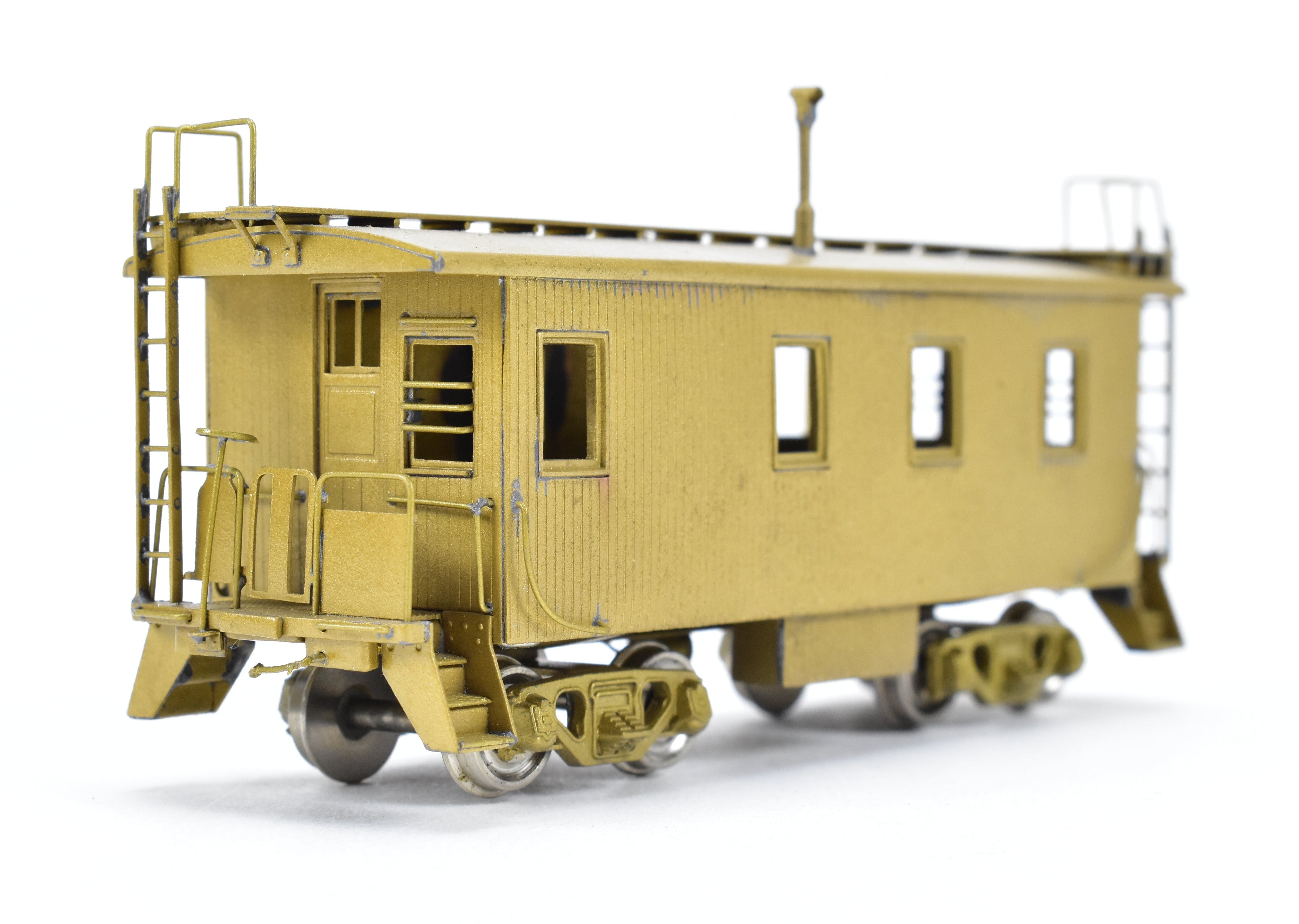 HO Scale Brass Model of Oriental Limited Great Northern 25 - Foot Yard Service Caboose