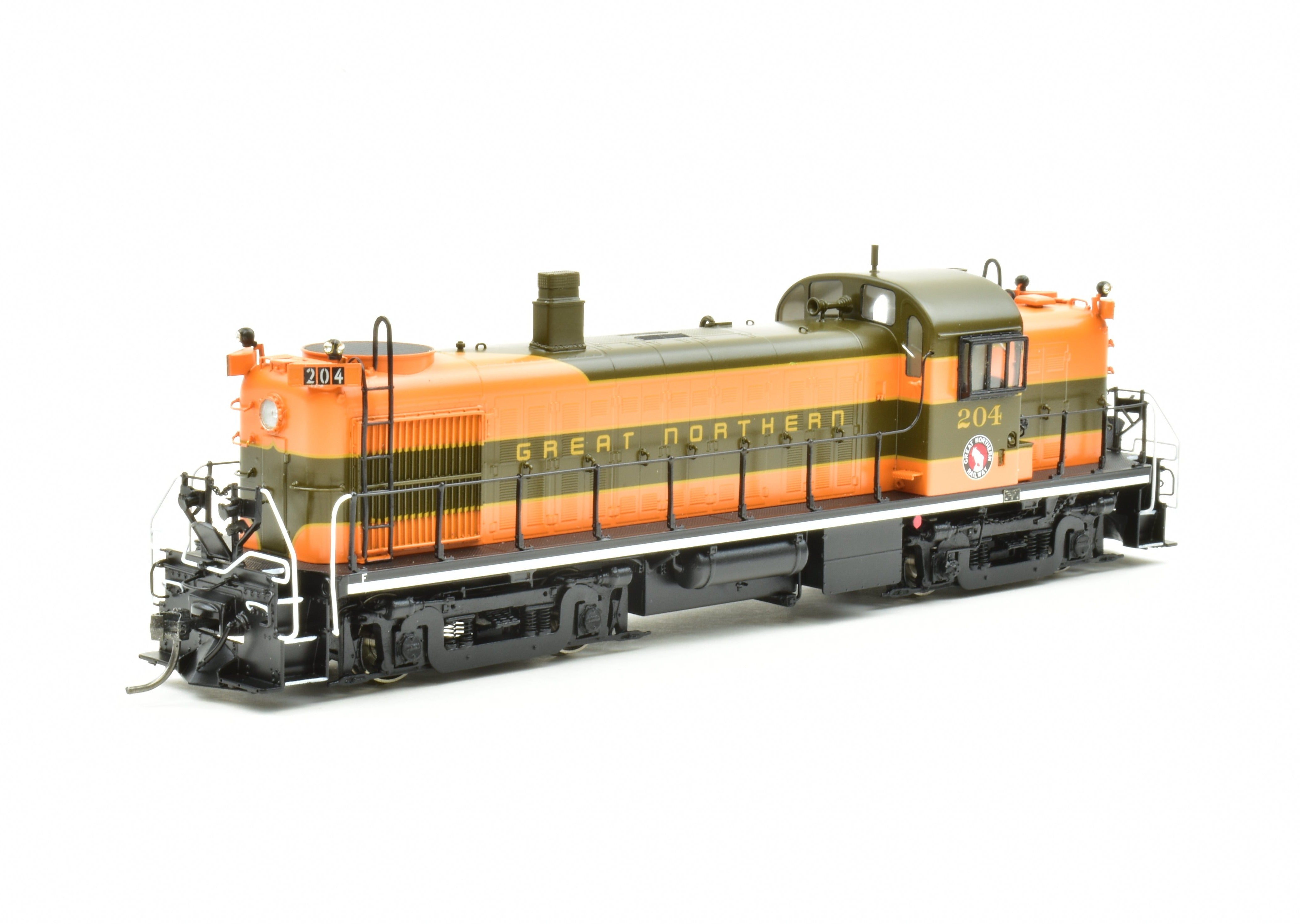 HO Scale Brass Division Point Great Northern Alco RS2 Factory Painted Locomotive Model #204
